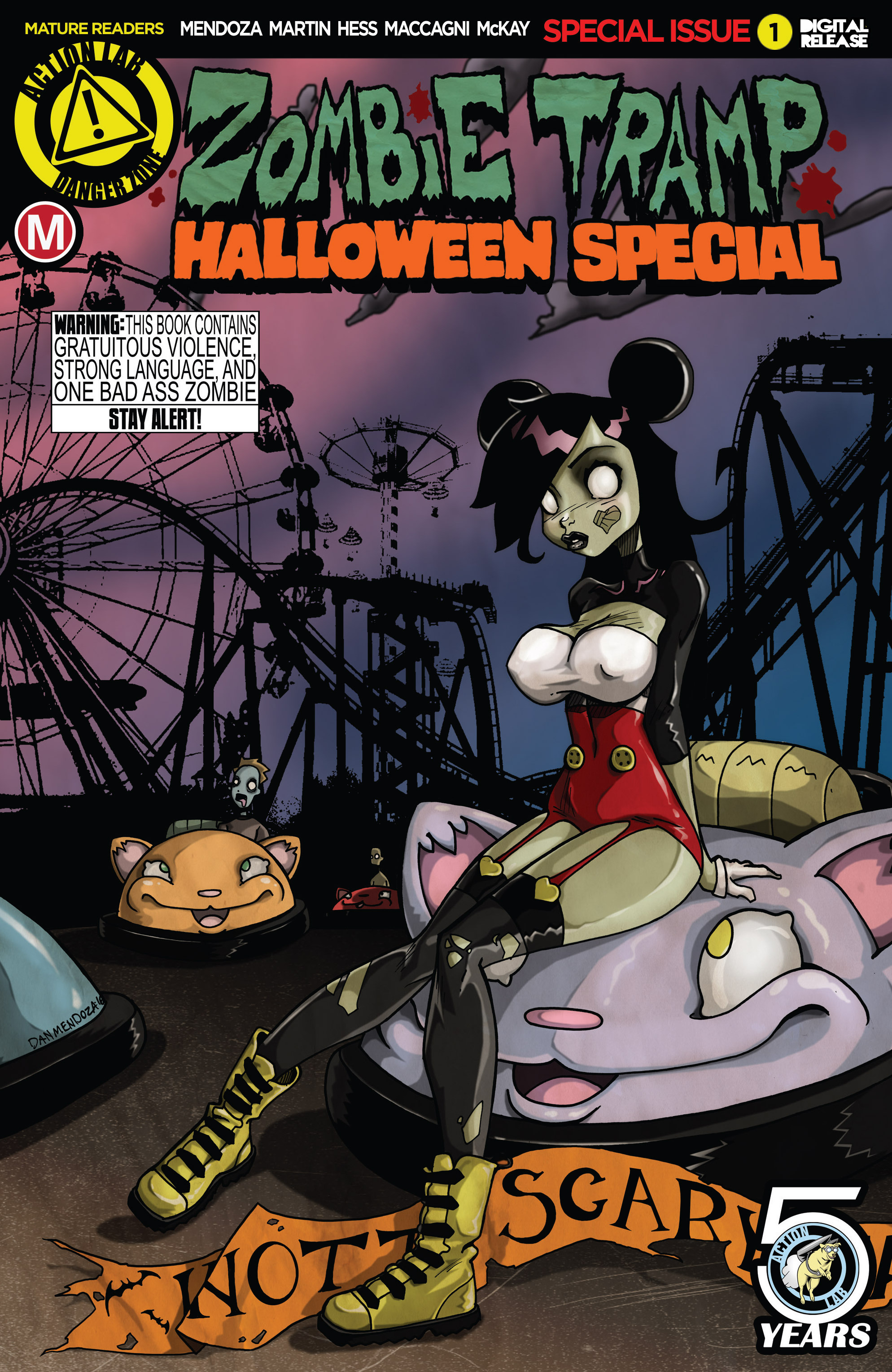 Read online Zombie Tramp (2014) comic -  Issue # _Special - Halloween Special 2016 - 1