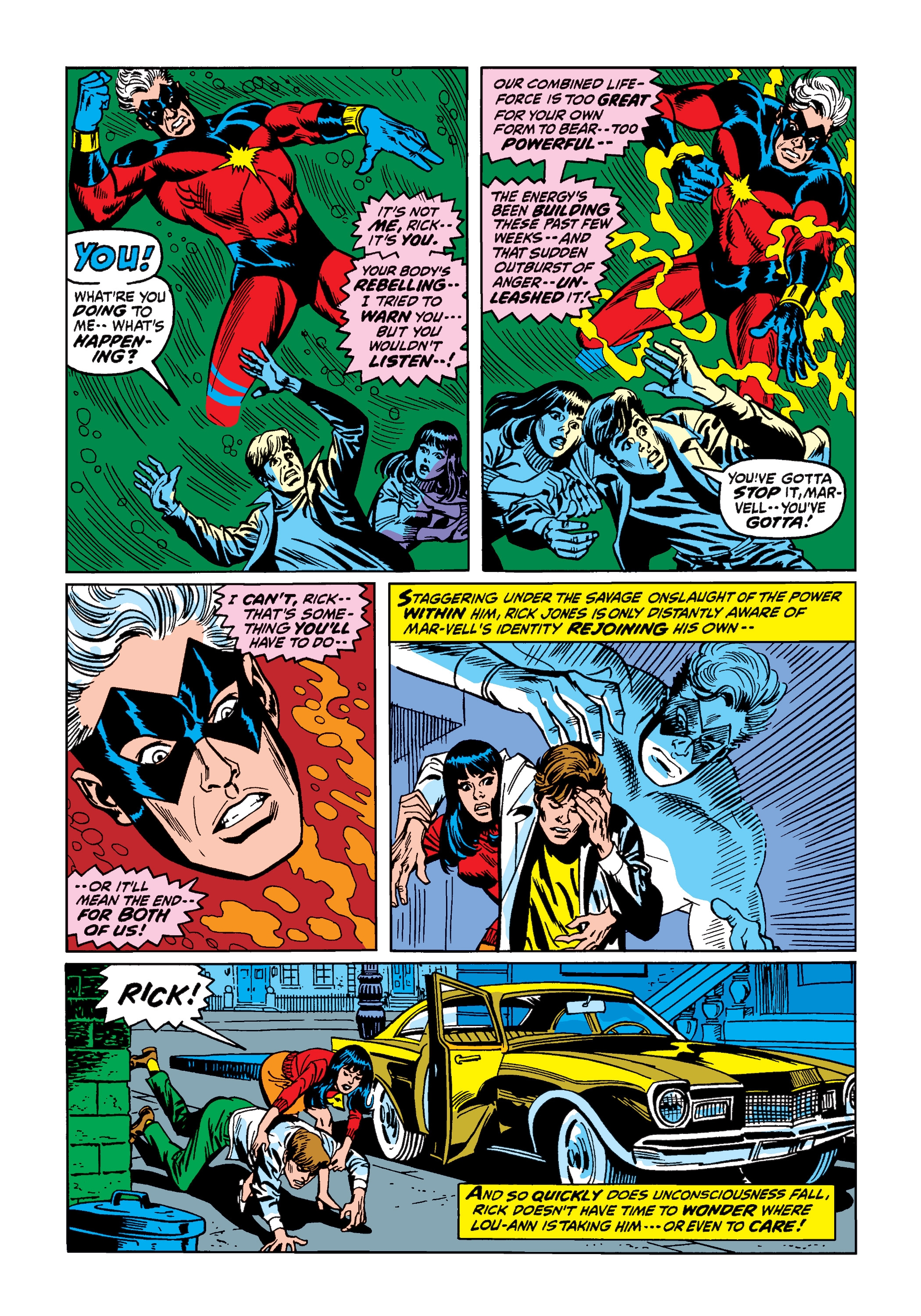 Read online Marvel Masterworks: Captain Marvel comic -  Issue # TPB 3 (Part 1) - 18