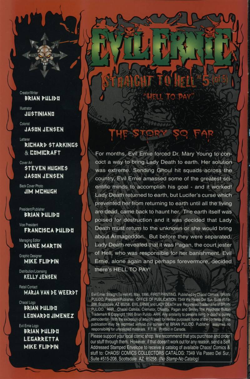 Read online Evil Ernie: Straight to Hell comic -  Issue #5 - 2