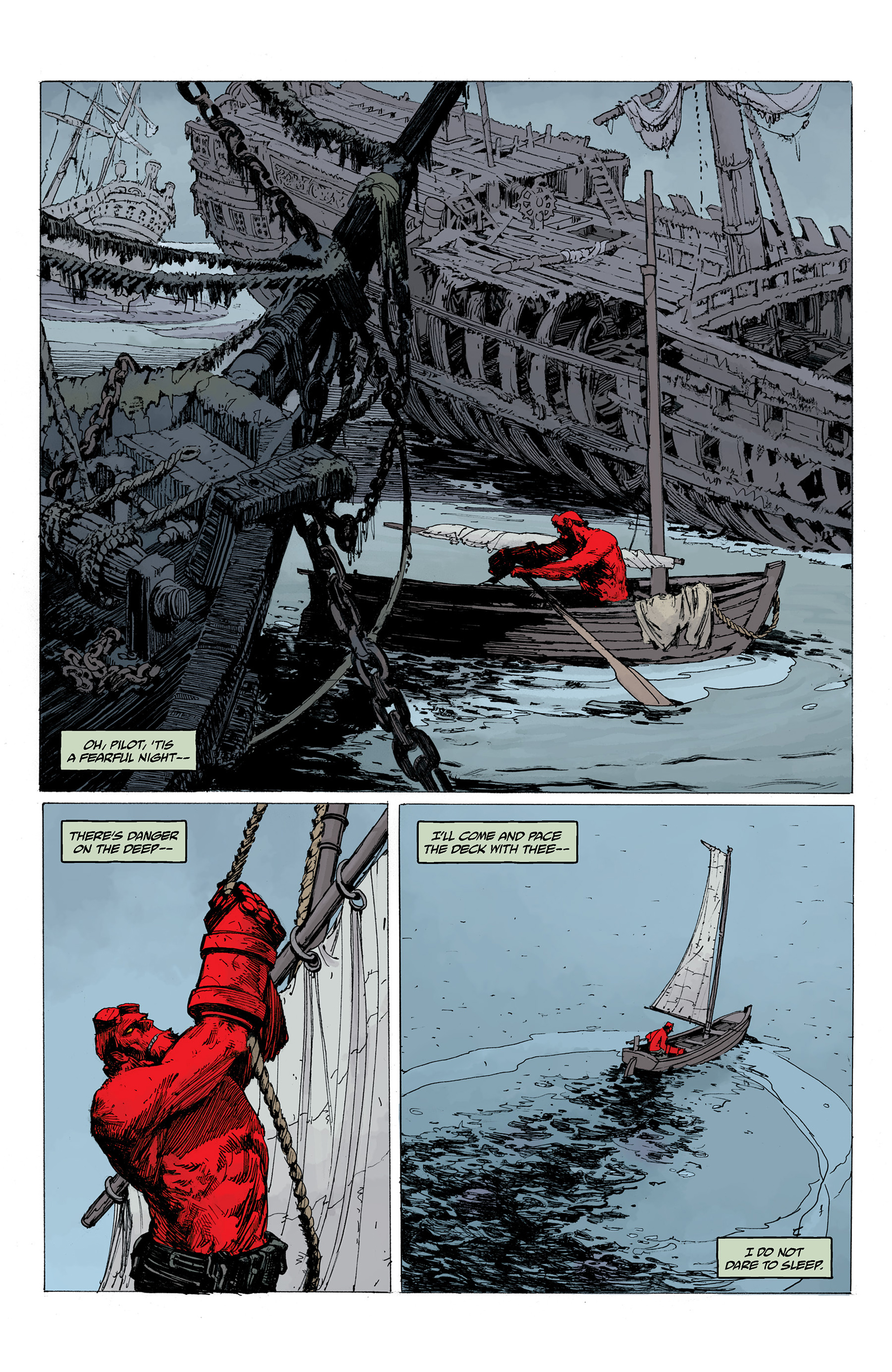 Read online Hellboy: Into the Silent Sea comic -  Issue # Full - 10