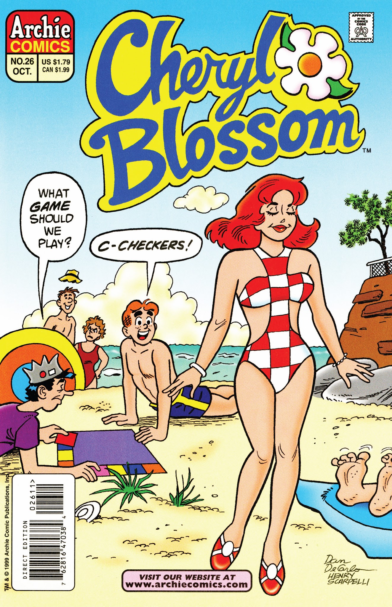 Read online Cheryl Blossom comic -  Issue #26 - 1