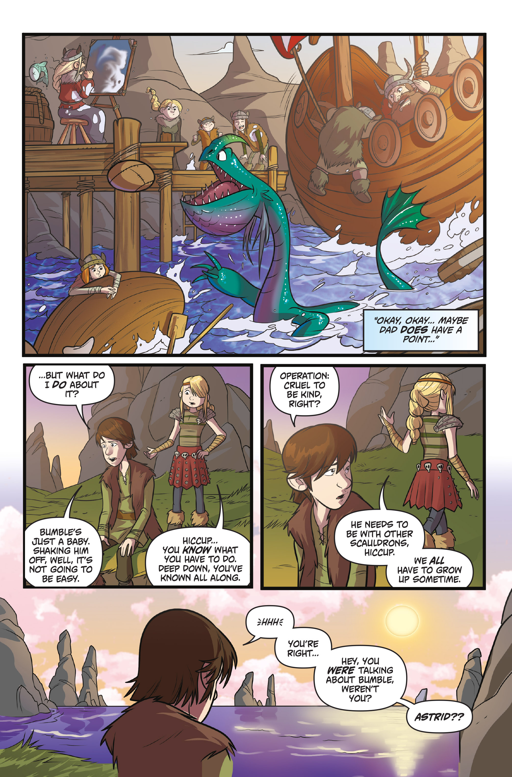 Read online DreamWorks Dragons: Defenders of Berk Collection: Fire & Ice comic -  Issue # TPB - 51