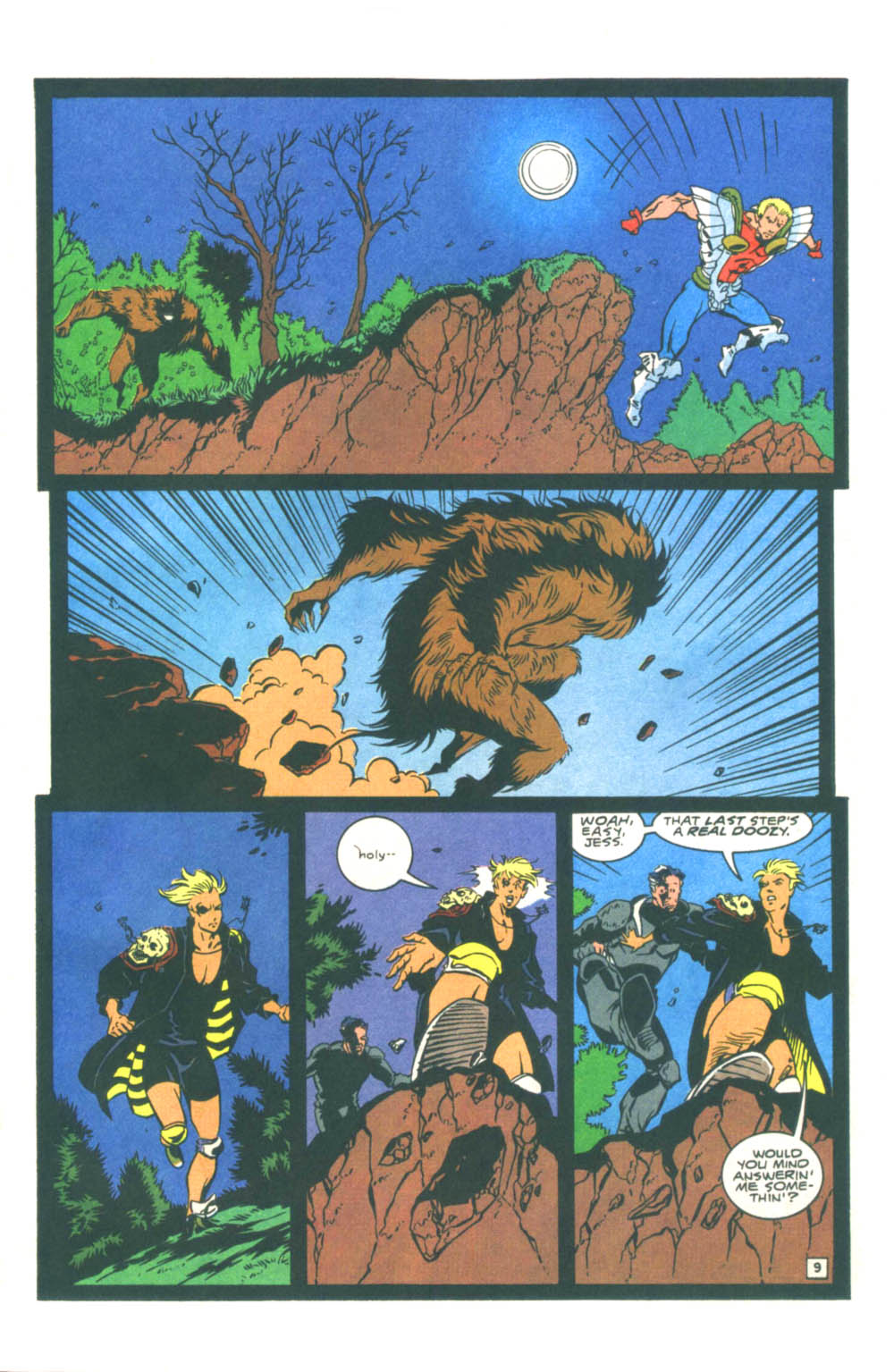 Read online Timber Wolf comic -  Issue #5 - 10