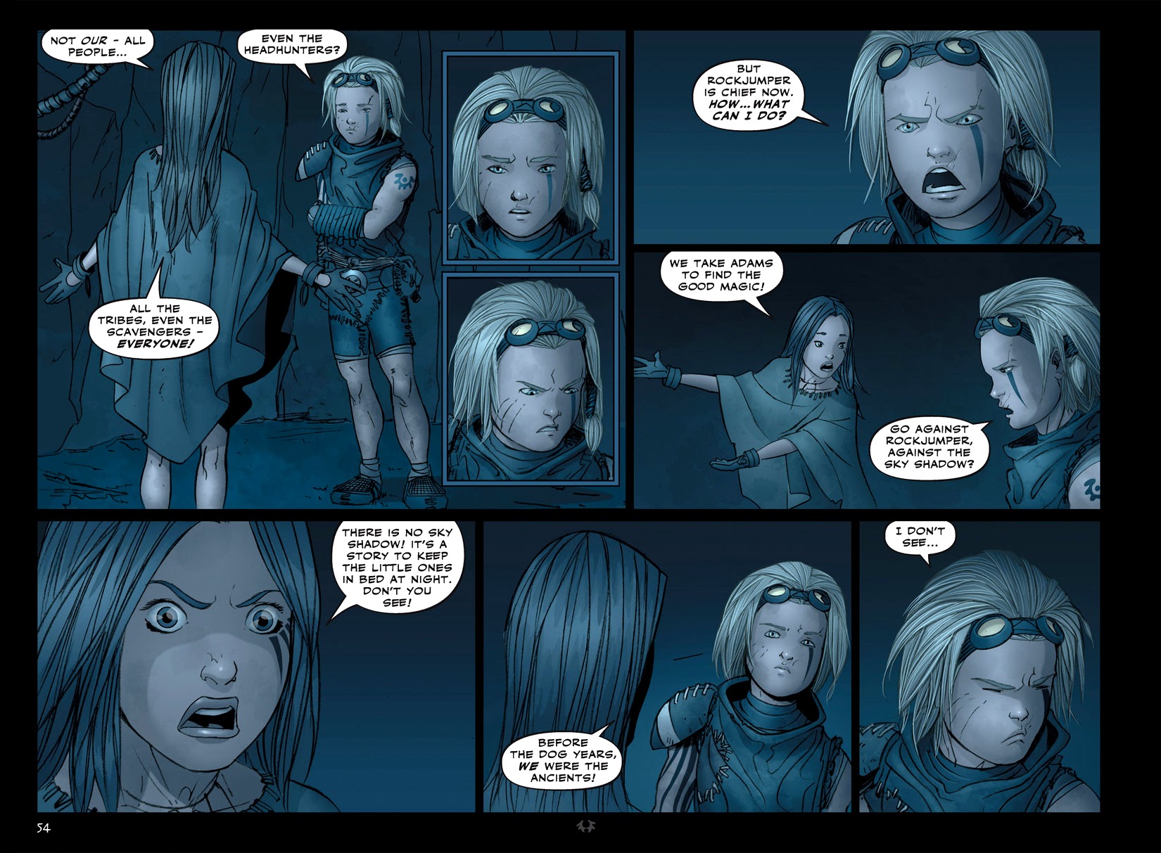 Read online Tribes: The Dog Years comic -  Issue #2 - 22