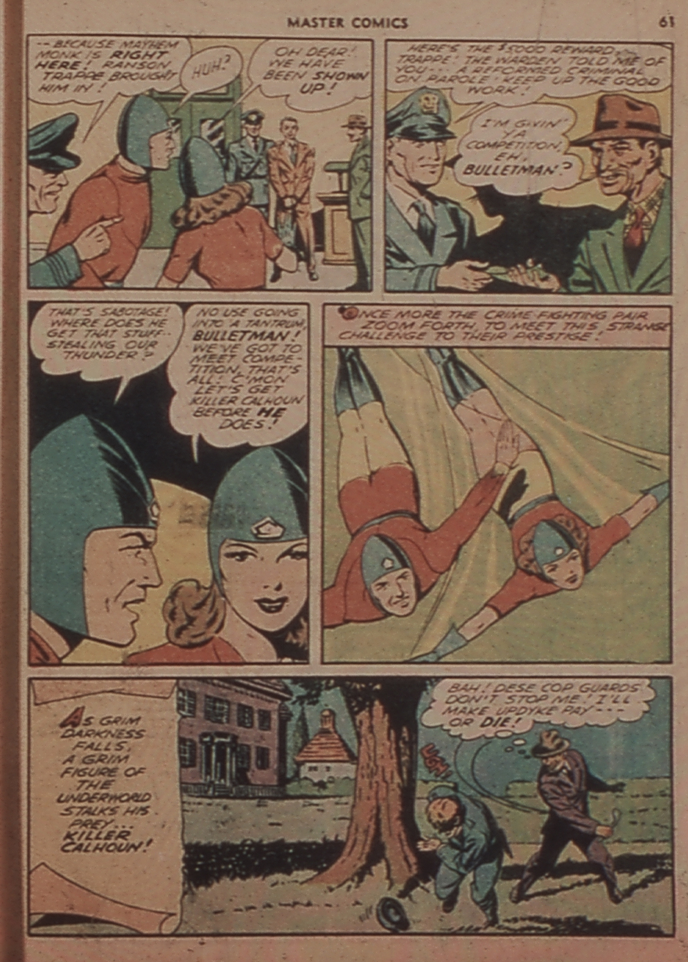 Read online Master Comics comic -  Issue #41 - 61