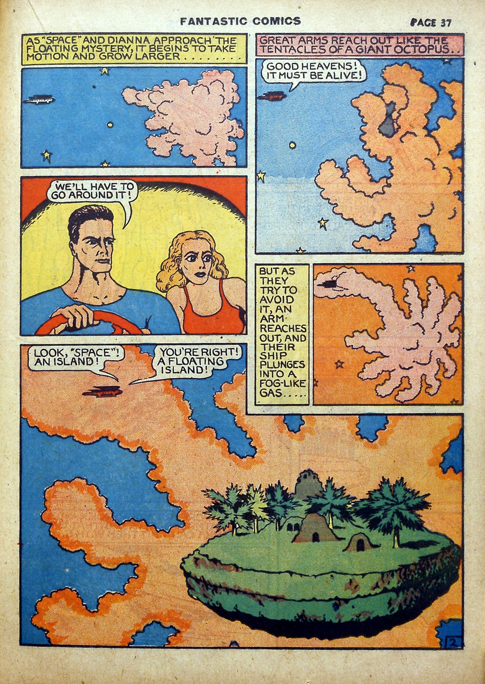 Read online Fantastic Comics comic -  Issue #5 - 38