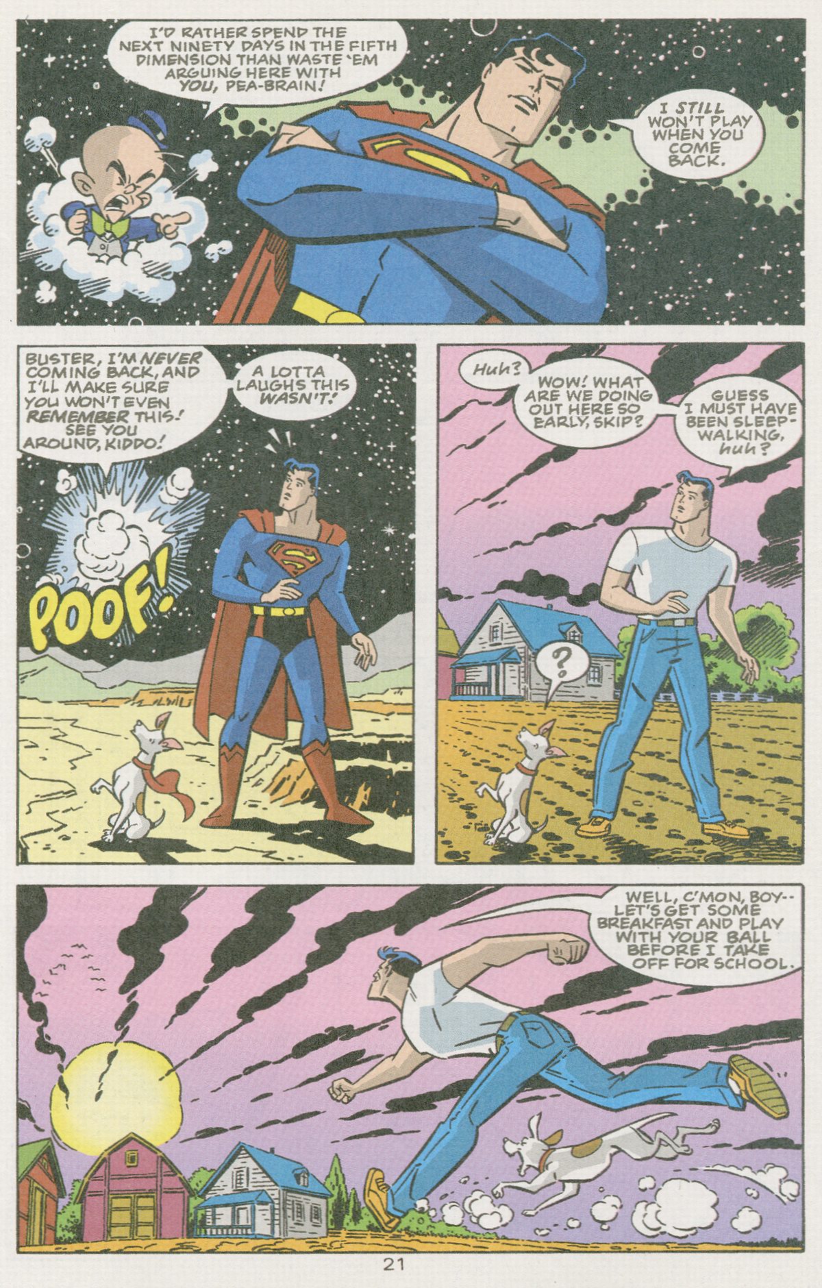 Read online Superman Adventures comic -  Issue #26 - 24
