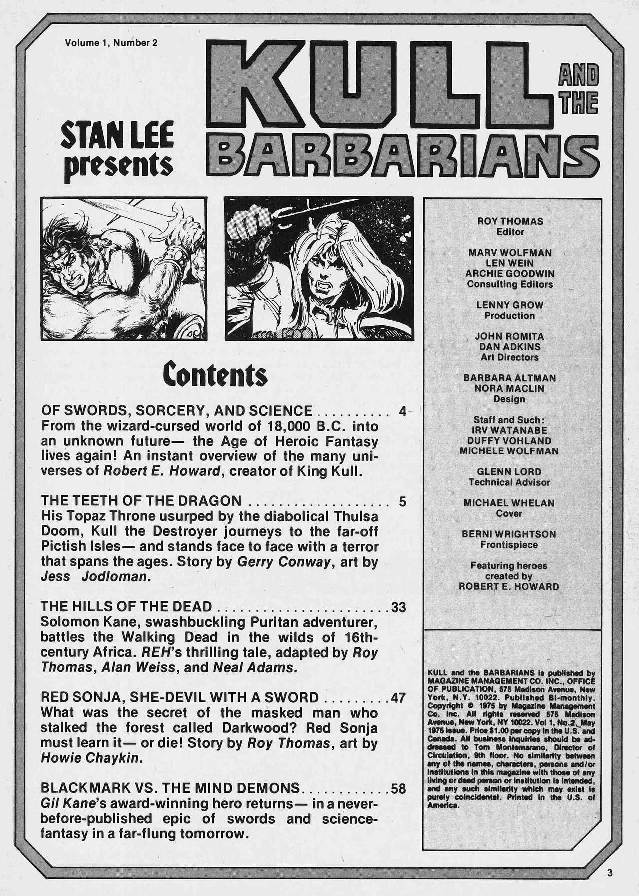 Read online Kull and the Barbarians comic -  Issue #2 - 3