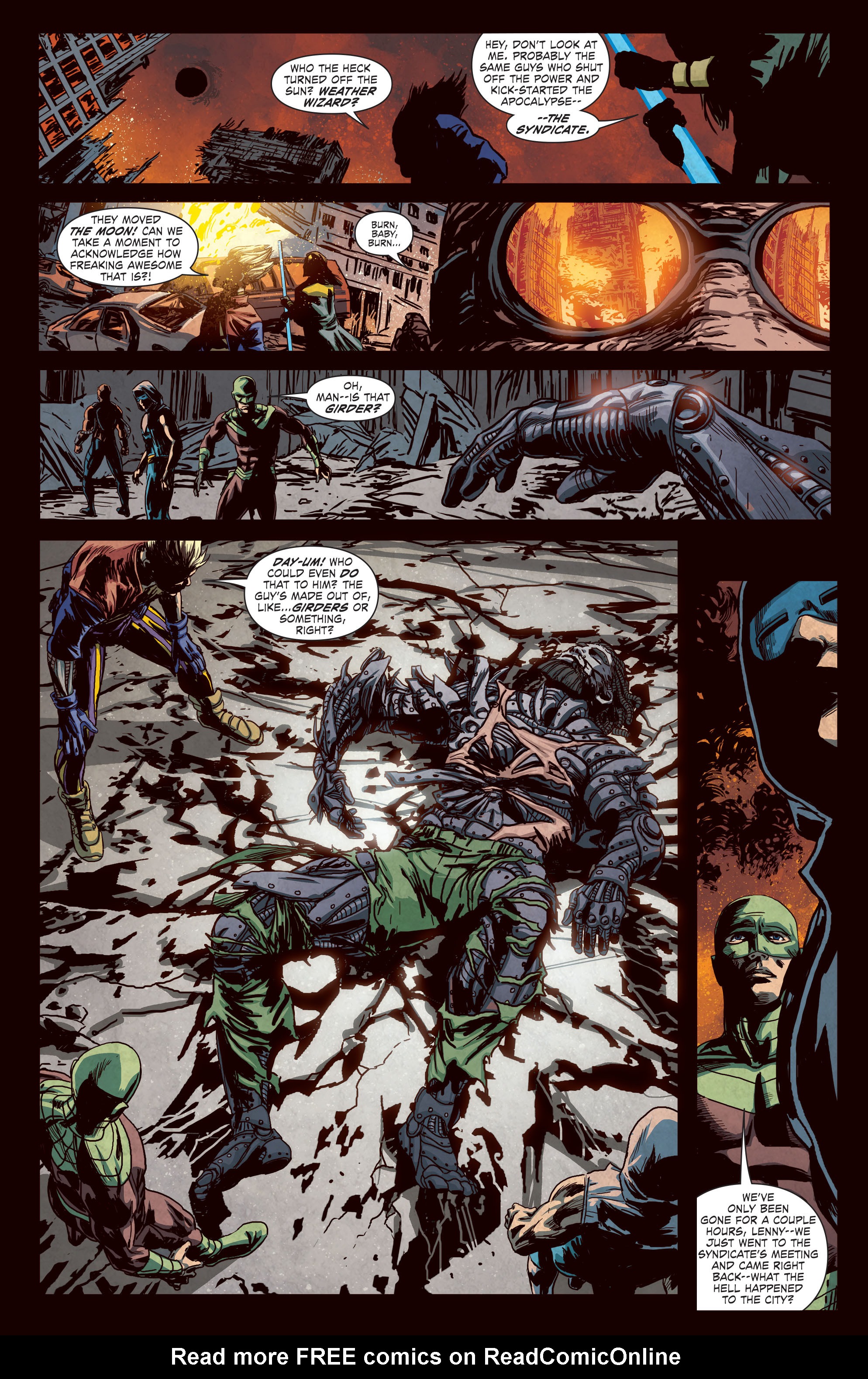 Read online Forever Evil: Rogues Rebellion comic -  Issue #1 - 4