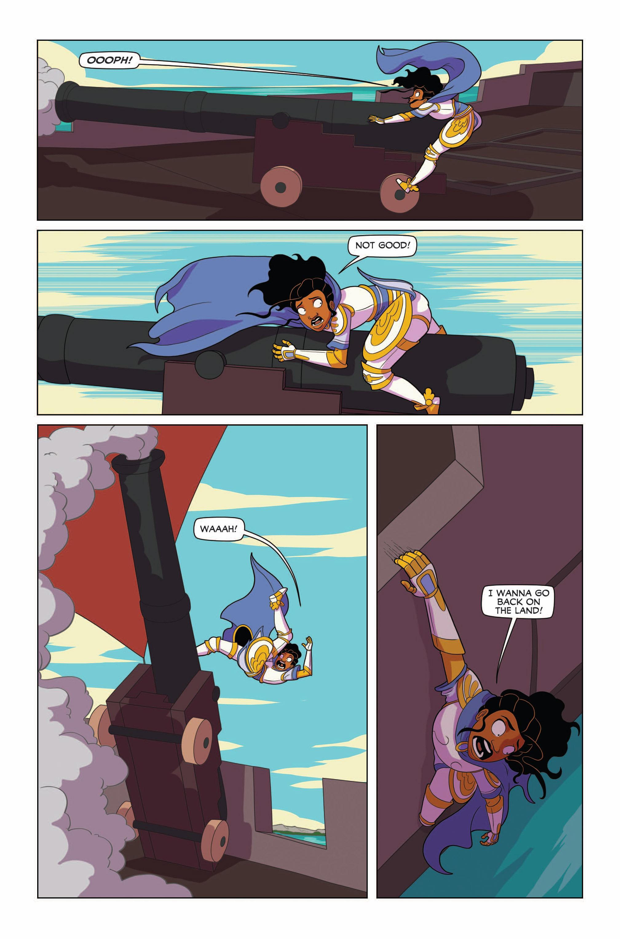 Read online Princeless: The Pirate Princess comic -  Issue # Full - 101