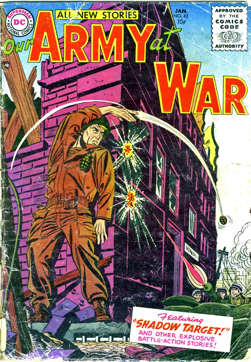 Read online Our Army at War (1952) comic -  Issue #42 - 1