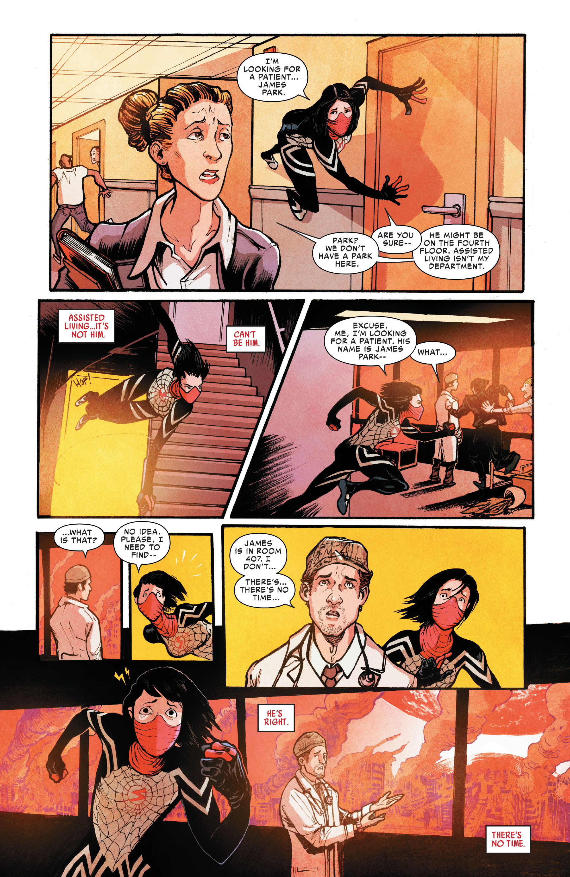 Read online Silk: Out of the Spider-Verse comic -  Issue # TPB 1 (Part 3) - 7
