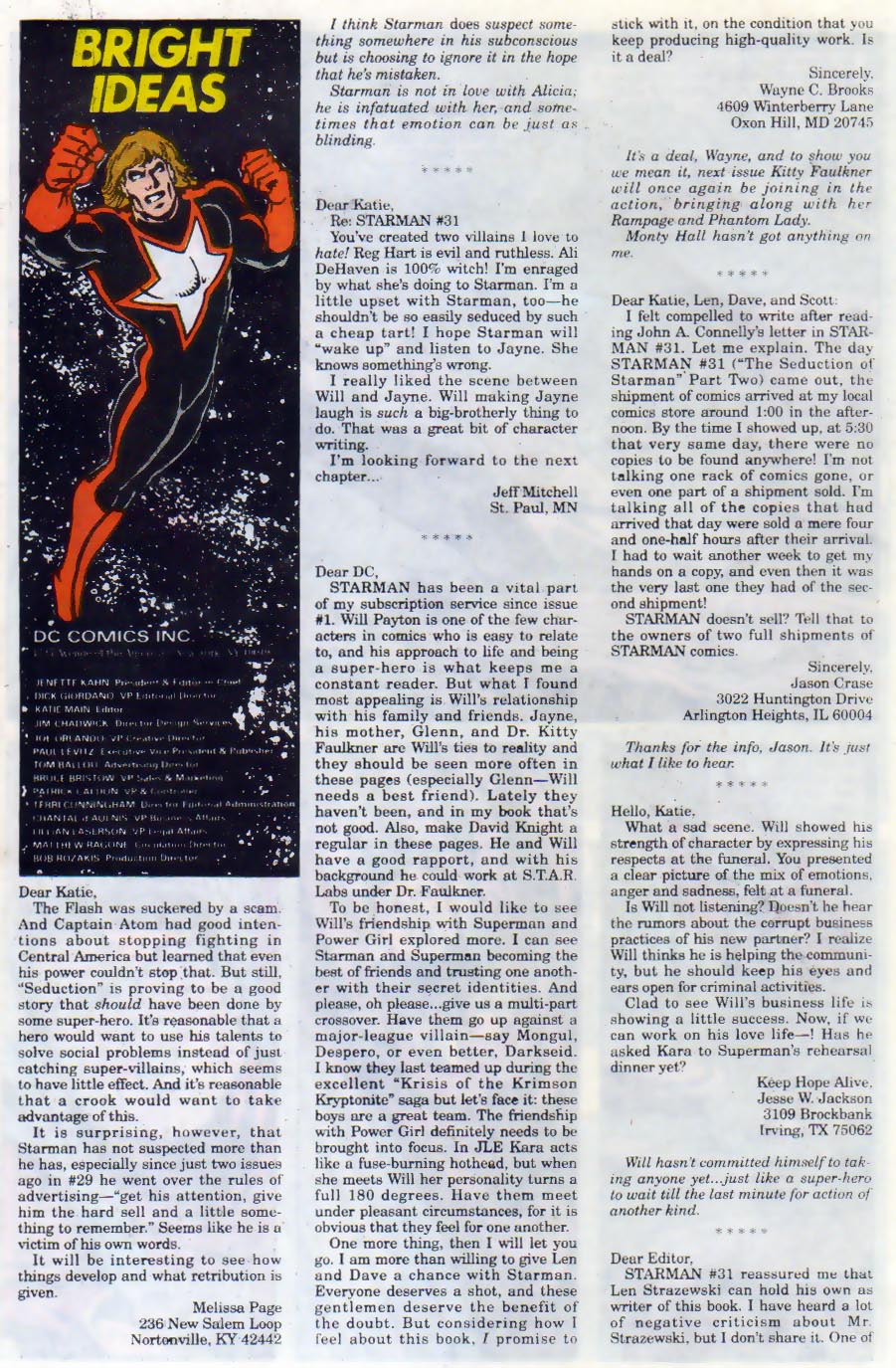 Starman (1988) Issue #35 #35 - English 23