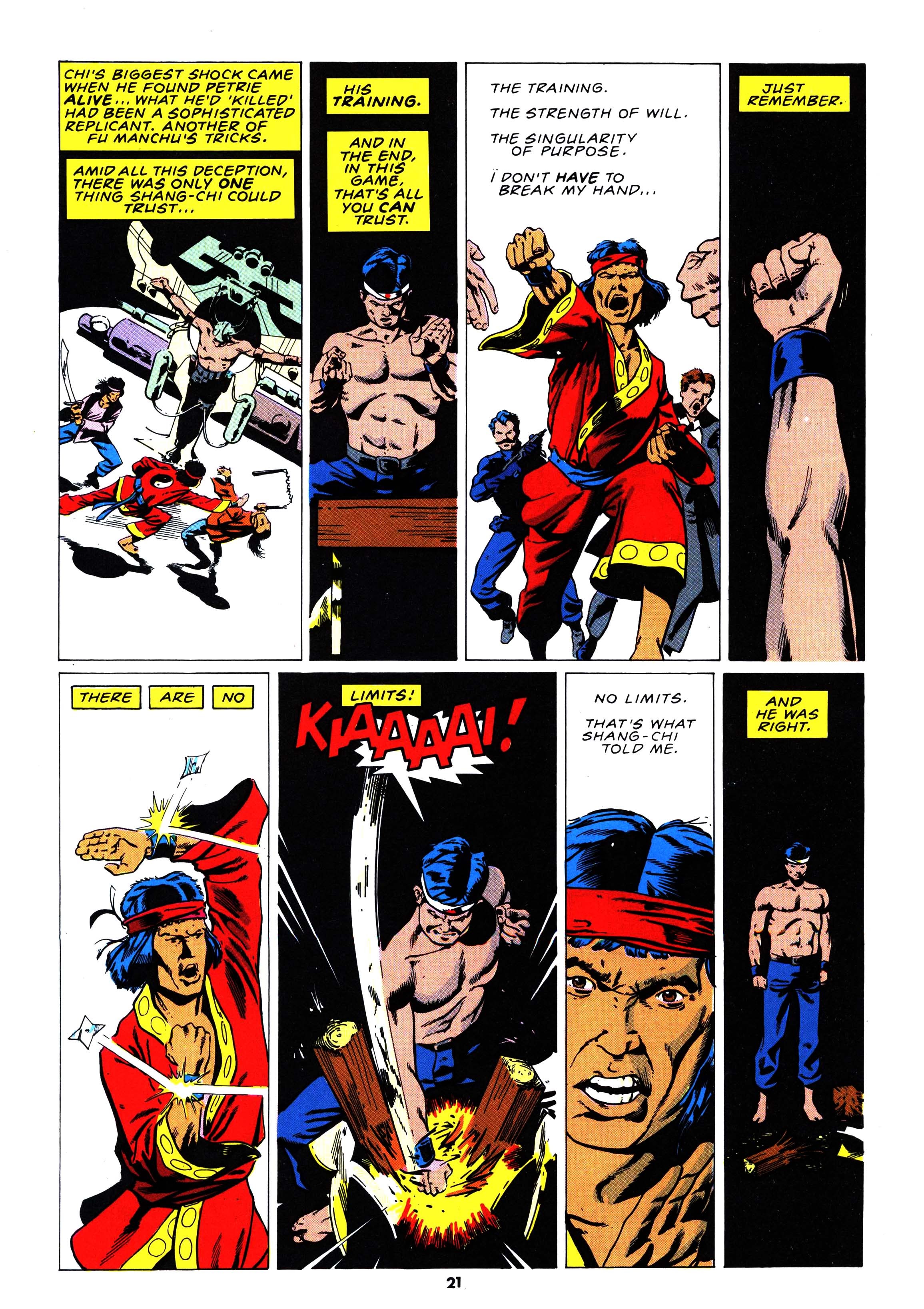 Read online Action Force comic -  Issue #17 - 21