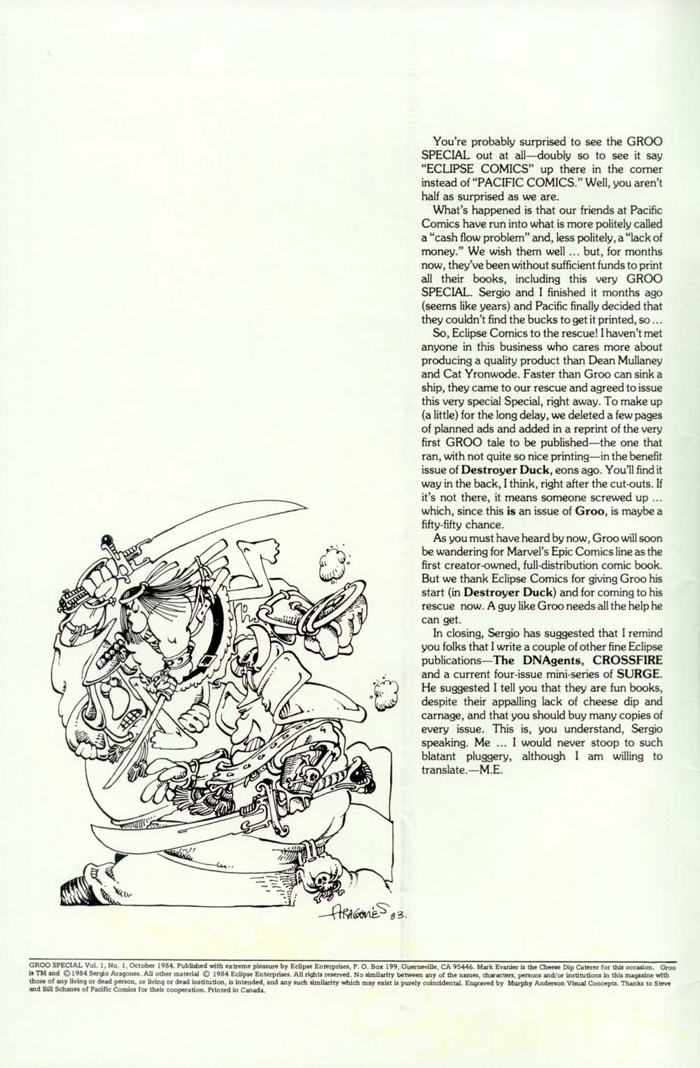 Read online Groo Special comic -  Issue # Full - 2