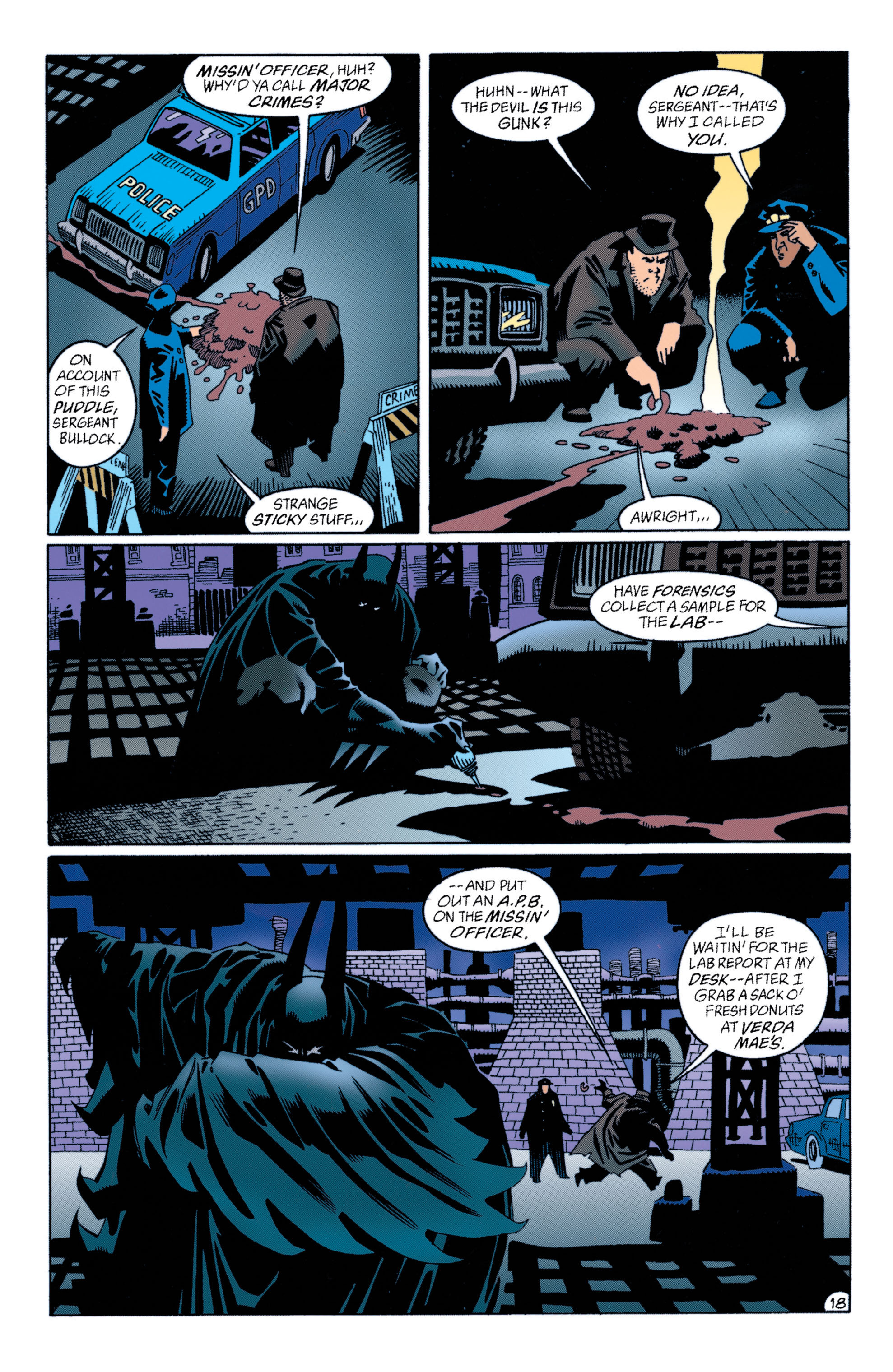 Read online Batman (1940) comic -  Issue #550 - 19