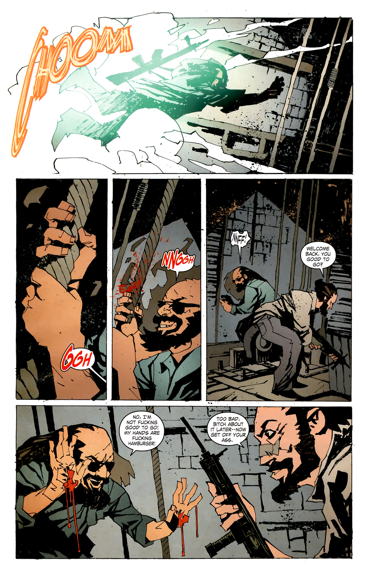 Read online Kane & Lynch comic -  Issue #5 - 10