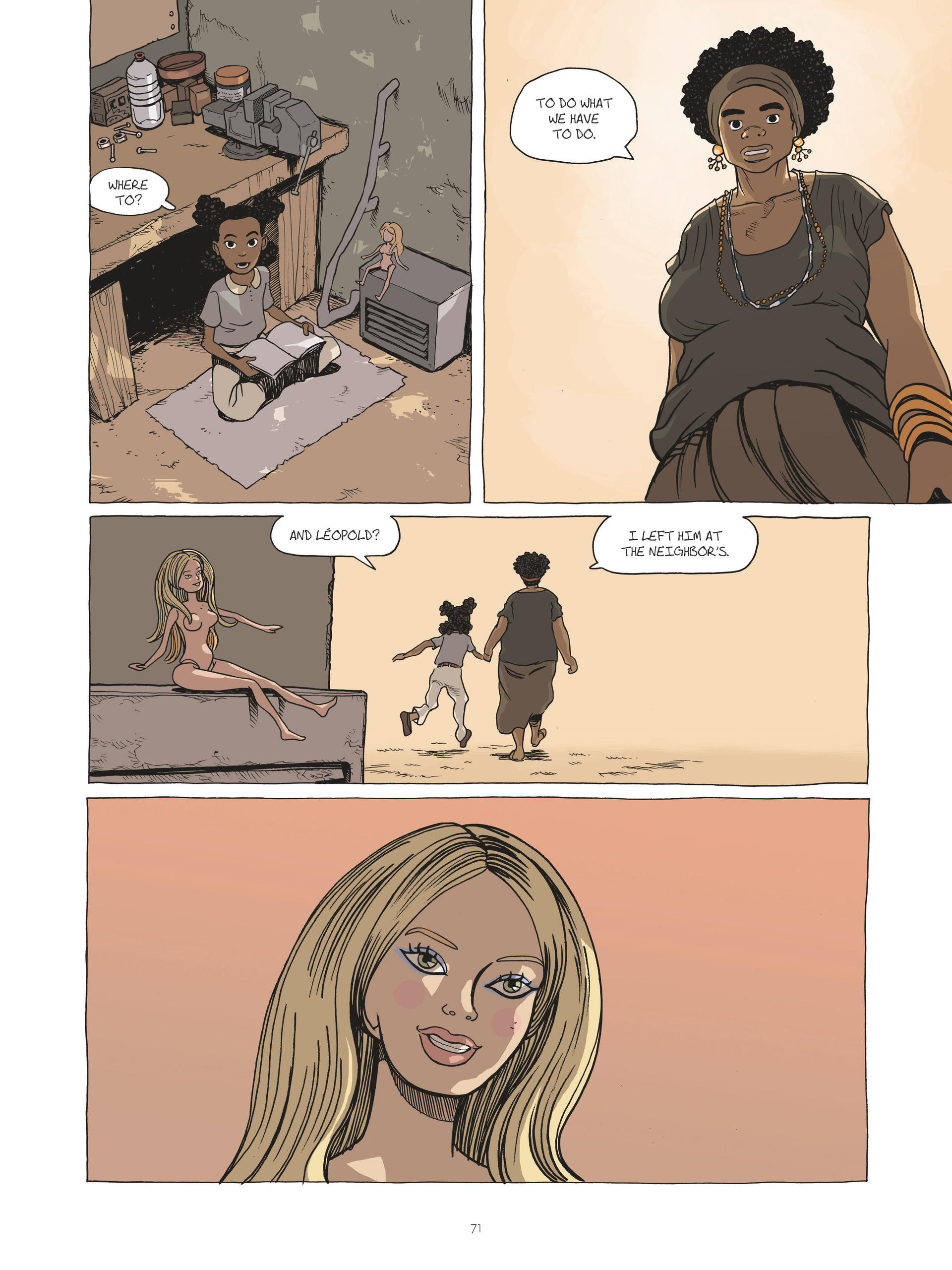 Read online Zidrou-Beuchot's African Trilogy comic -  Issue # TPB 3 - 71