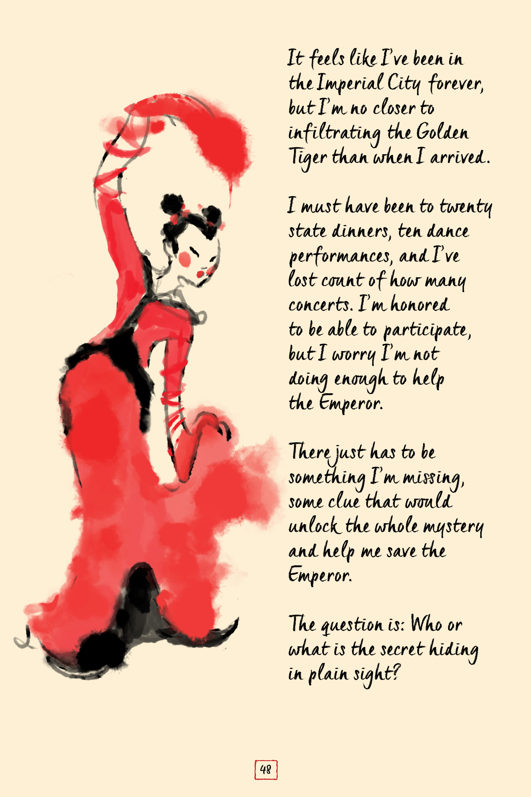 Read online Disney Mulan's Adventure Journal: The Palace of Secrets comic -  Issue # TPB - 49