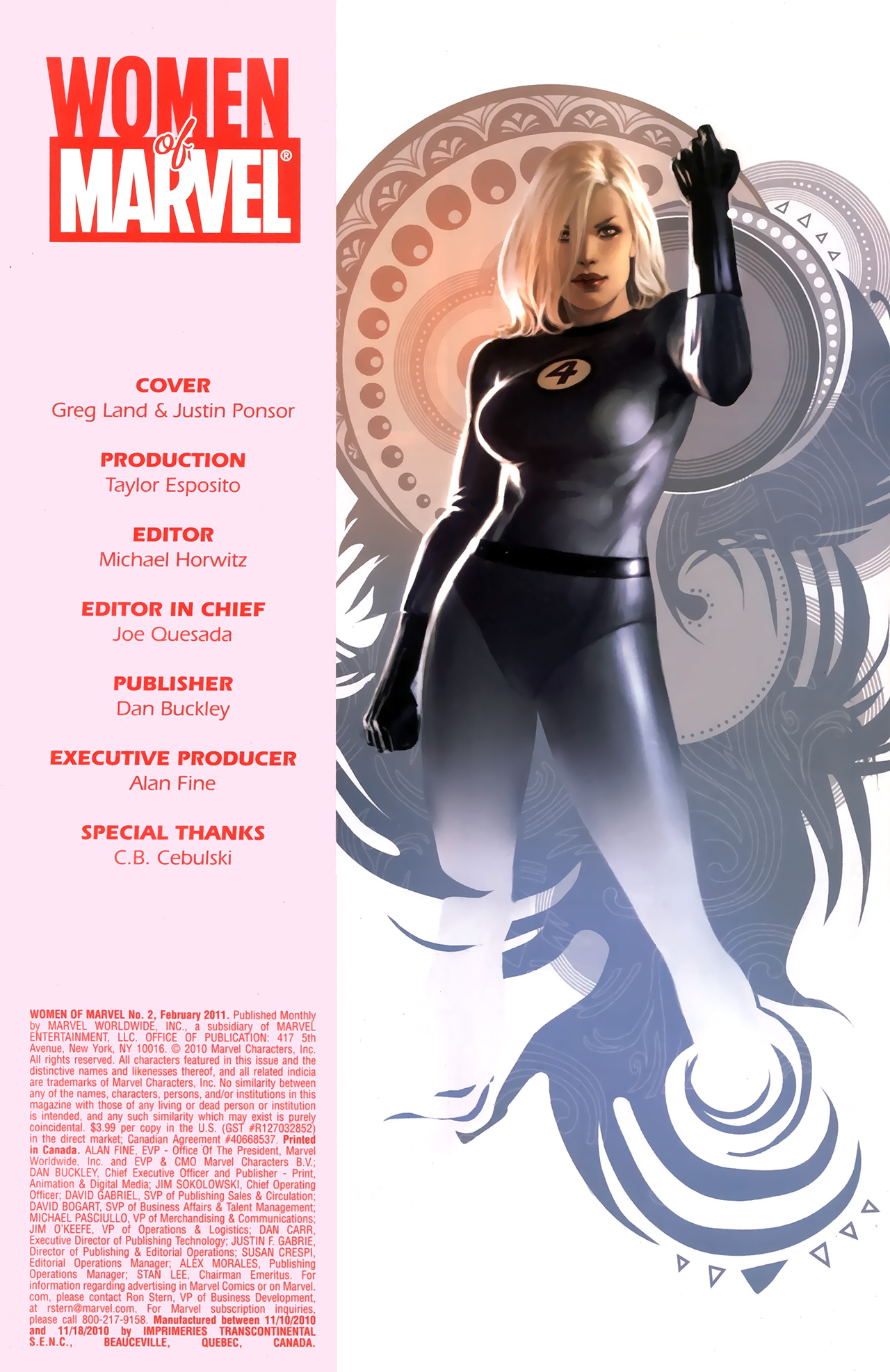 Read online Women of Marvel (2011) comic -  Issue #2 - 2