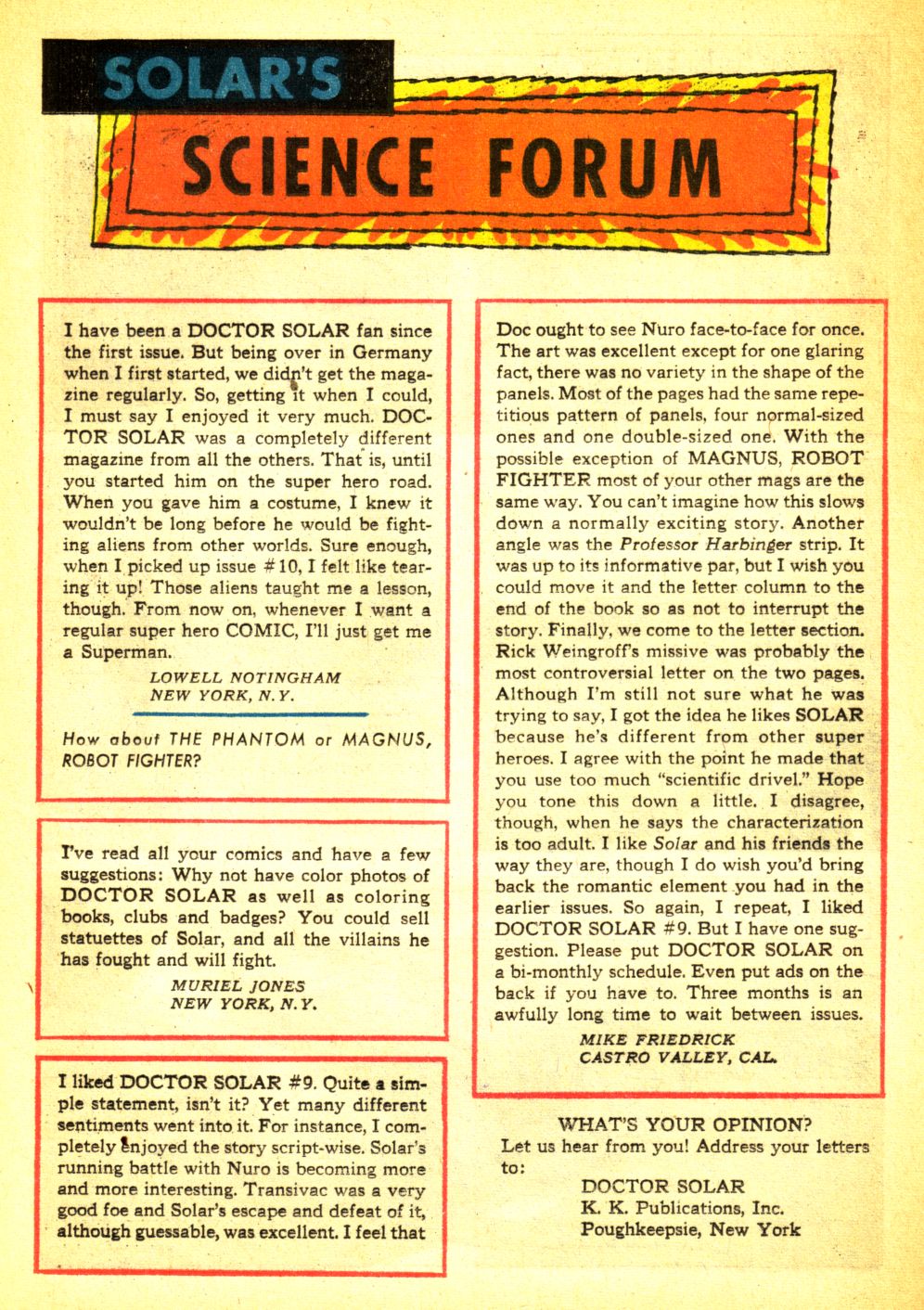 Read online Doctor Solar, Man of the Atom (1962) comic -  Issue #11 - 21