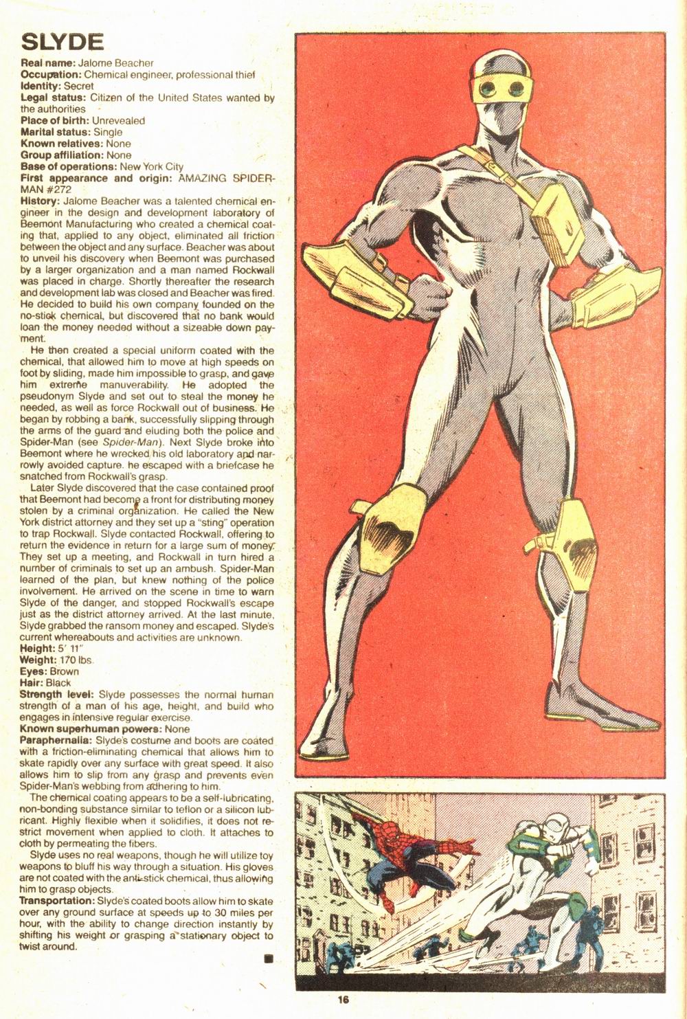 Read online The Official Handbook of the Marvel Universe Deluxe Edition comic -  Issue #12 - 18