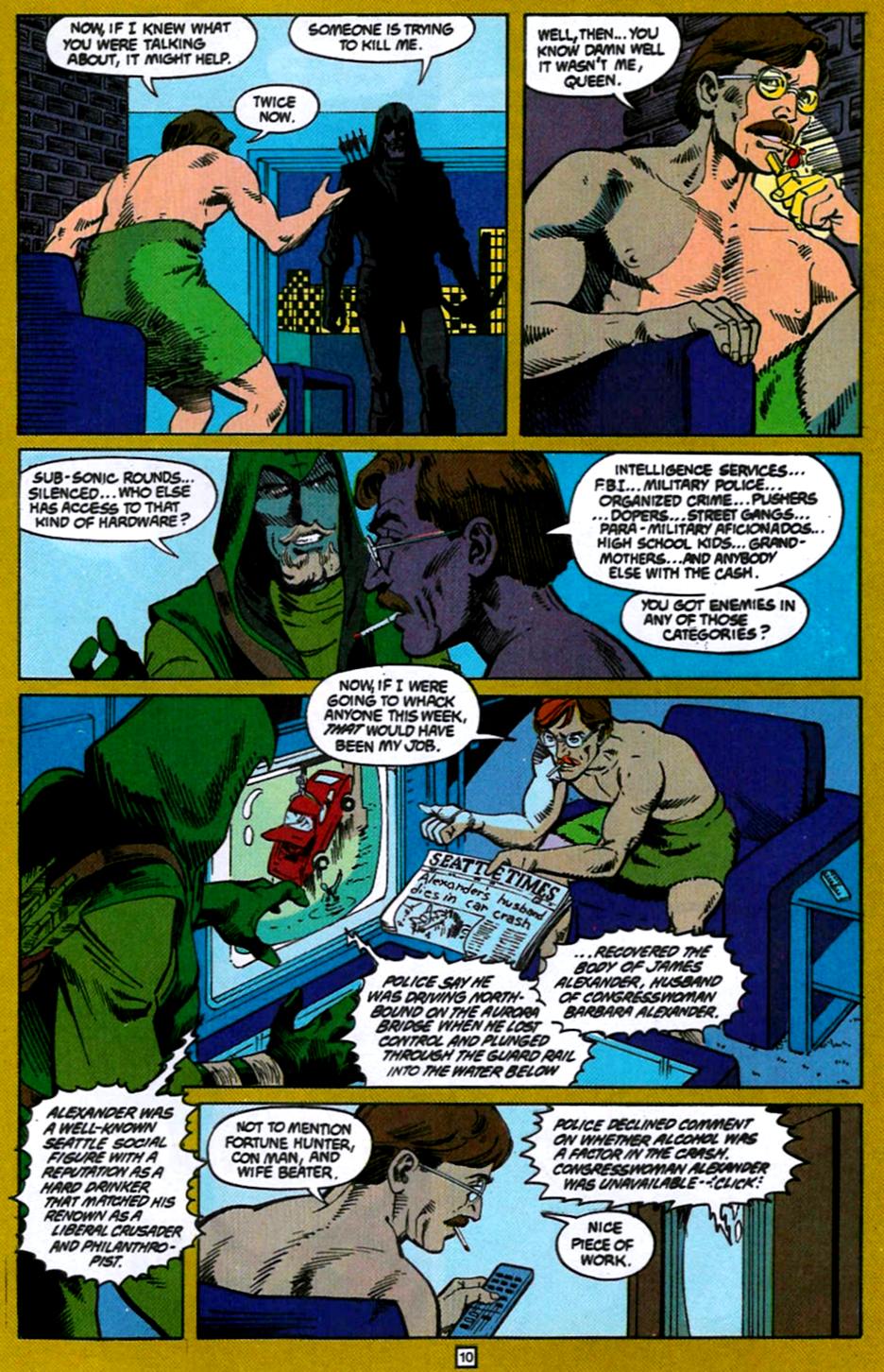 Read online Green Arrow (1988) comic -  Issue #14 - 10