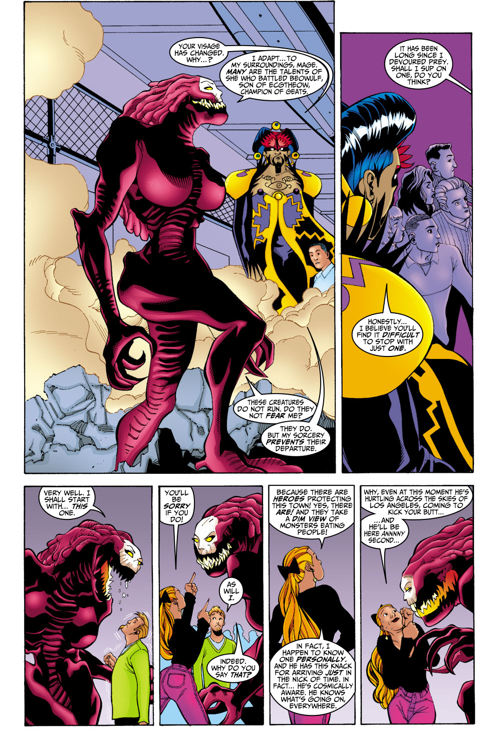Captain Marvel (1999) Issue #21 #22 - English 5