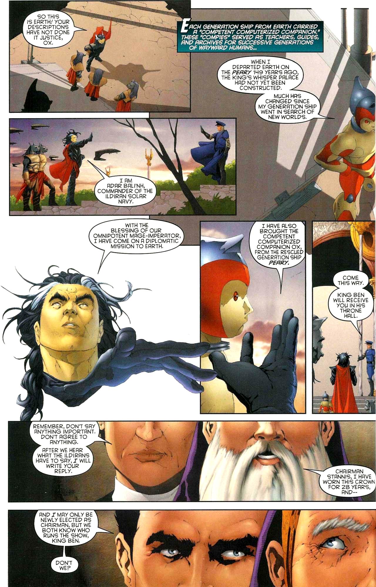 Read online The Saga of Seven Suns: Veiled Alliances comic -  Issue # TPB - 7