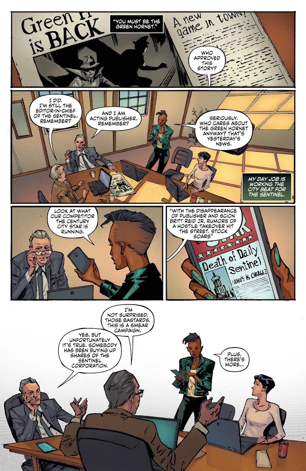 Green Hornet: Generations issue TPB - Page 35