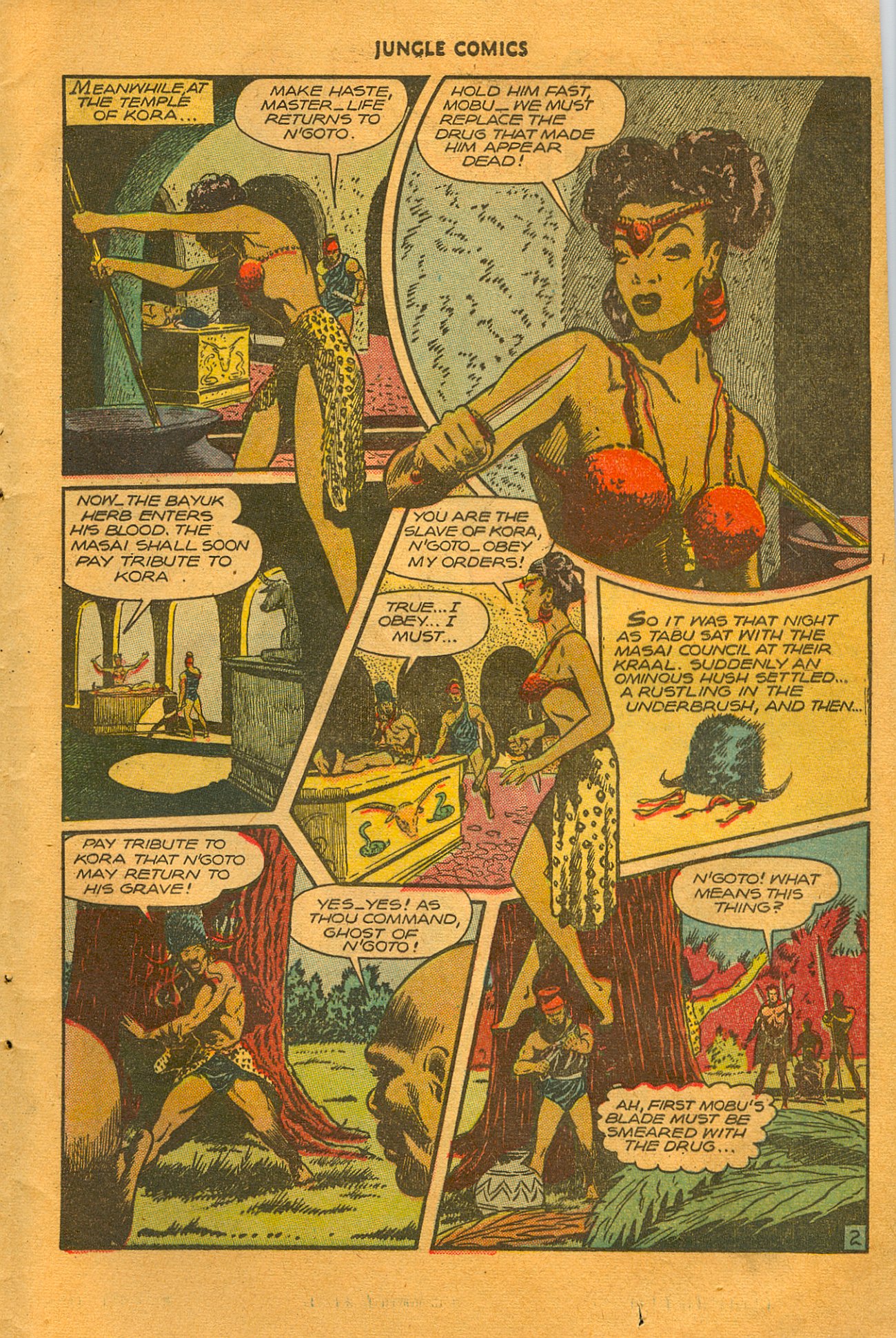 Read online Jungle Comics comic -  Issue #88 - 38