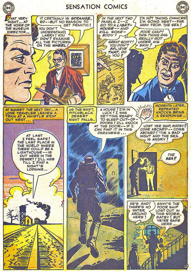 Read online Sensation (Mystery) Comics comic -  Issue #108 - 7
