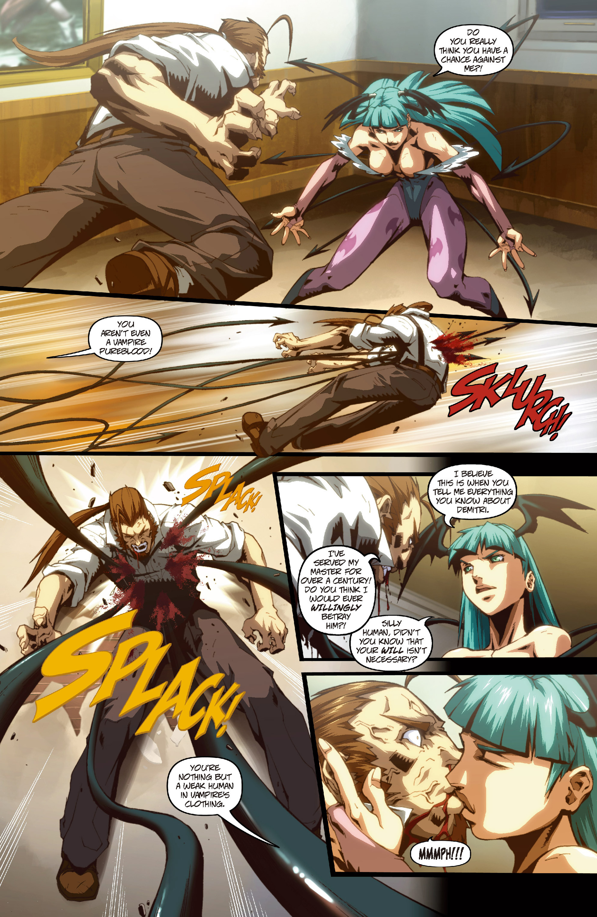 Read online Darkstalkers comic -  Issue #5 - 20