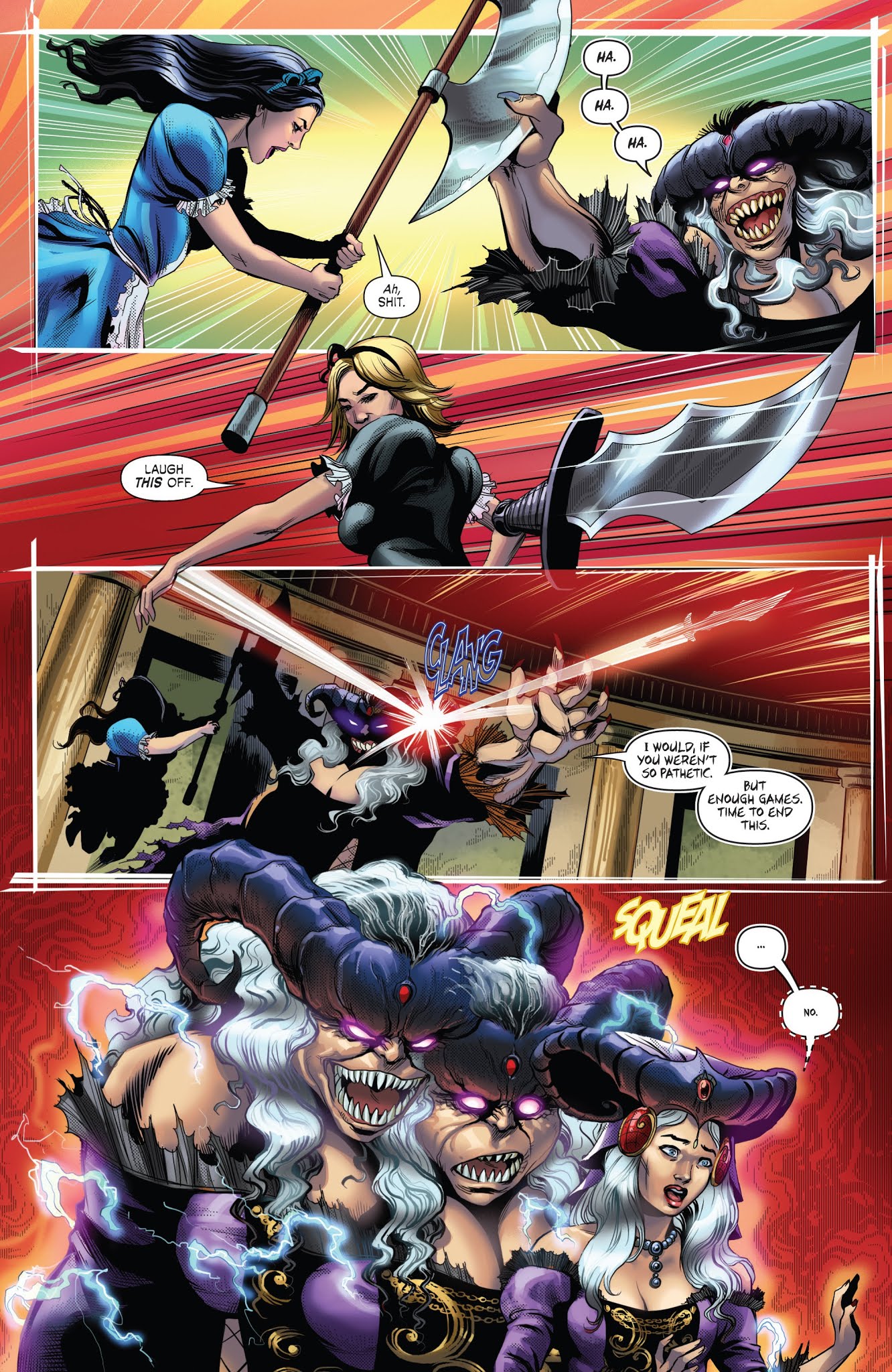 Read online Revenge of Wonderland comic -  Issue #6 - 9