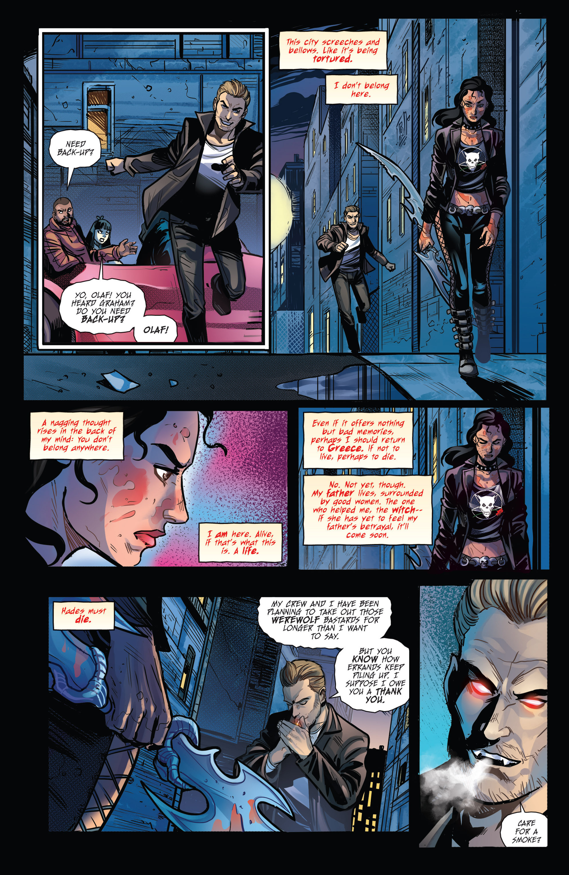 Read online Hellchild comic -  Issue #3 - 7