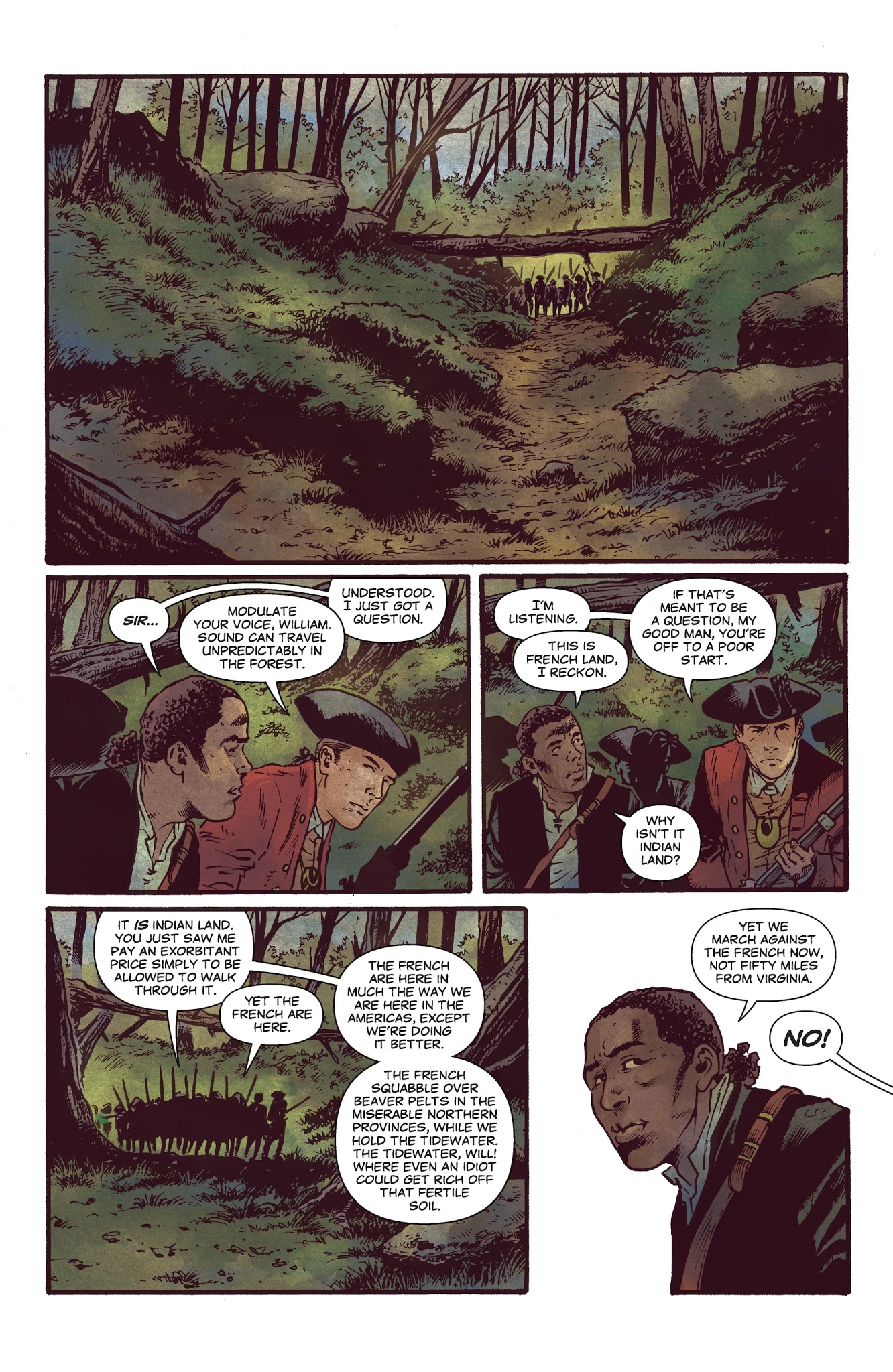 Read online Rebels: These Free and Independent States comic -  Issue #6 - 7