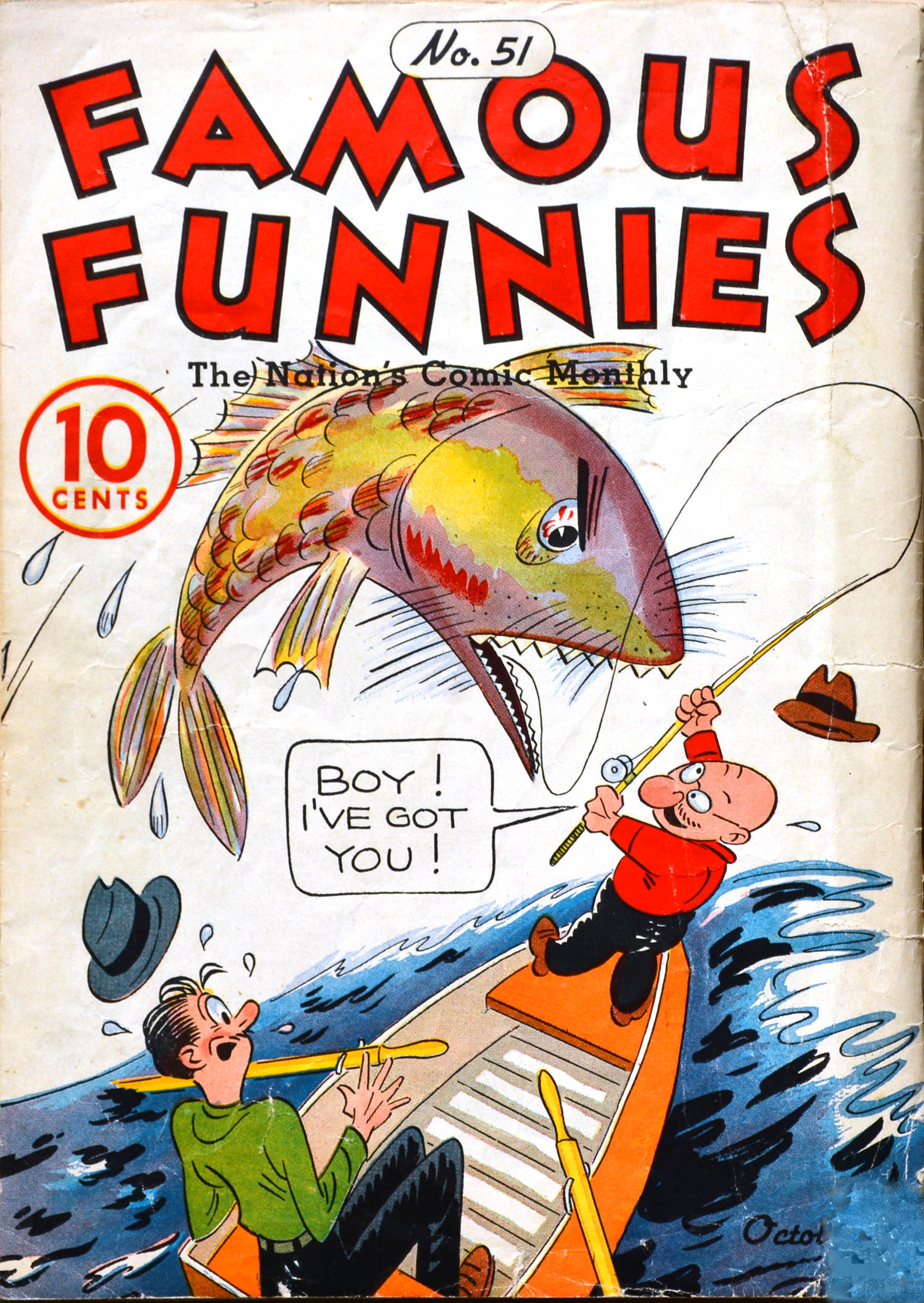Read online Famous Funnies comic -  Issue #51 - 67