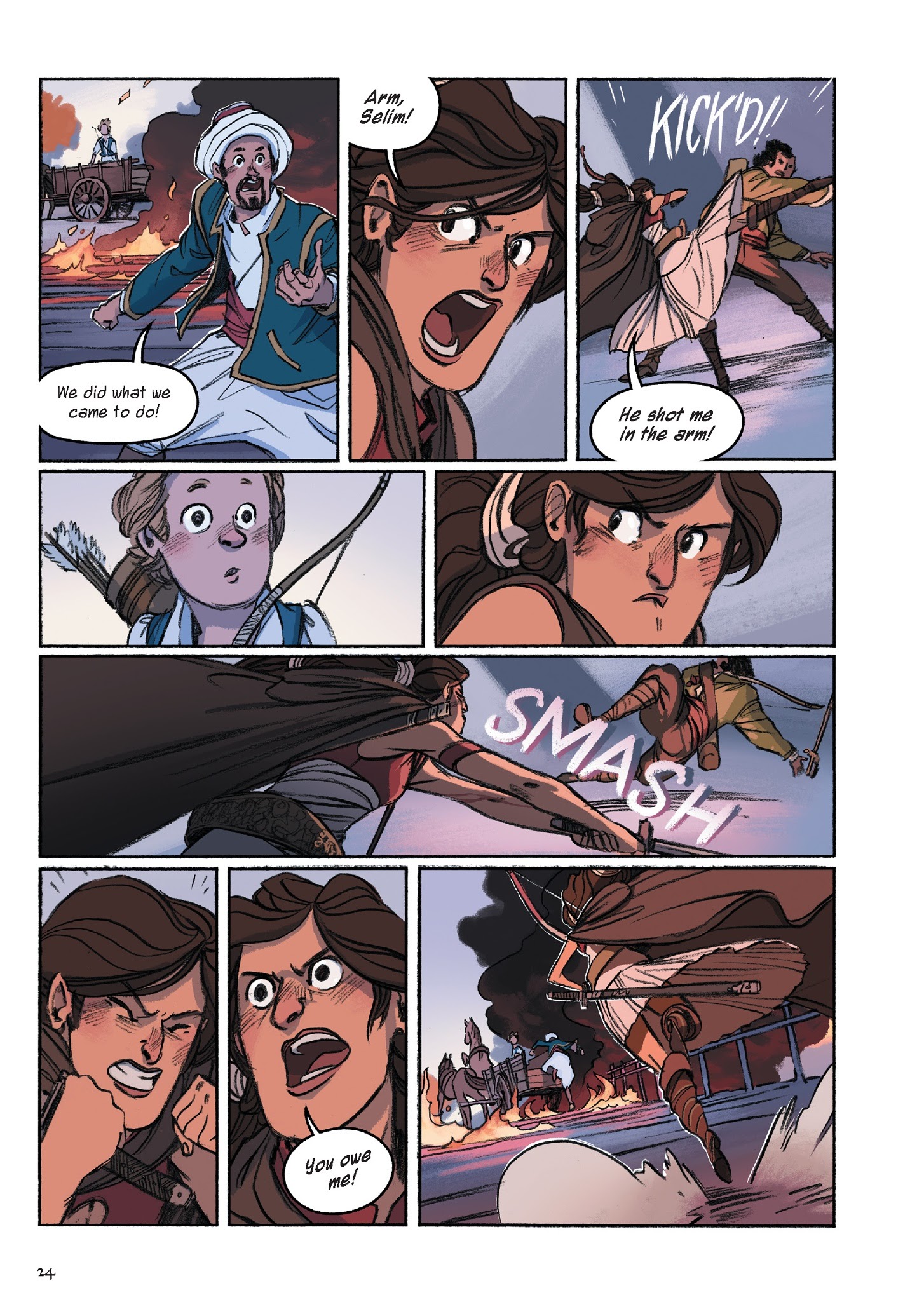 Read online Delilah Dirk and the King's Shilling comic -  Issue # TPB (Part 1) - 29