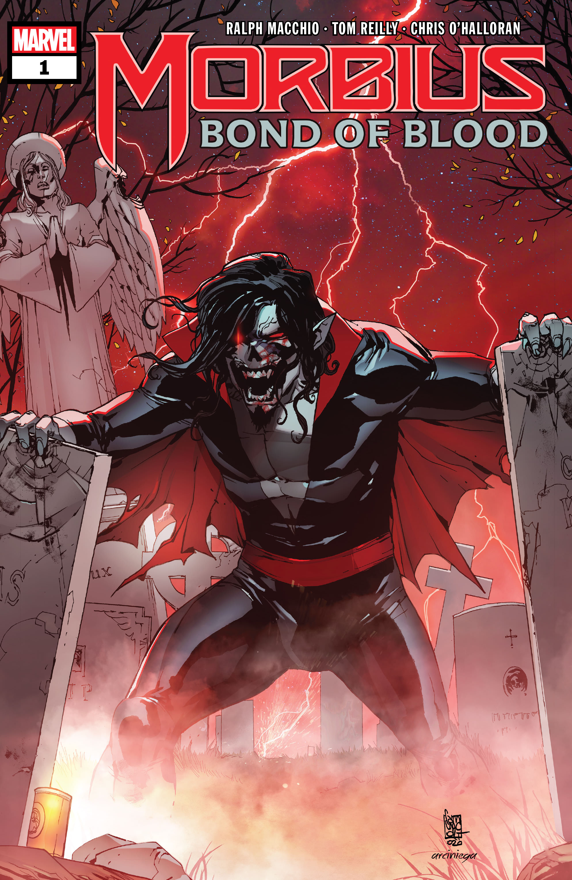 Read online Morbius: Bond Of Blood comic -  Issue #1 - 1