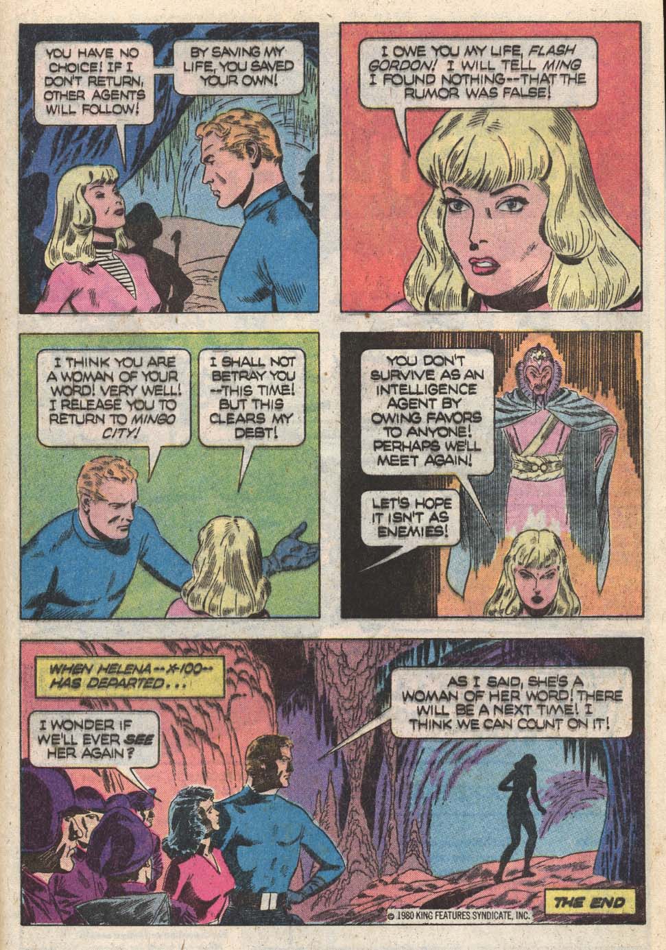 Read online Flash Gordon (1978) comic -  Issue #29 - 33