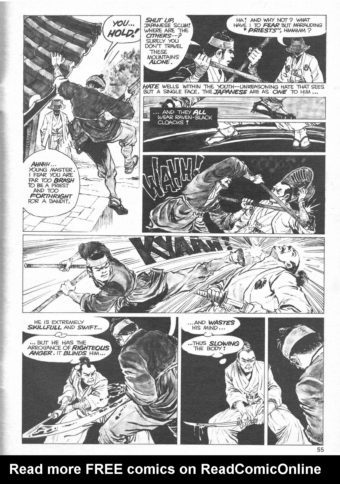 Read online The Deadly Hands of Kung Fu comic -  Issue #25 - 55