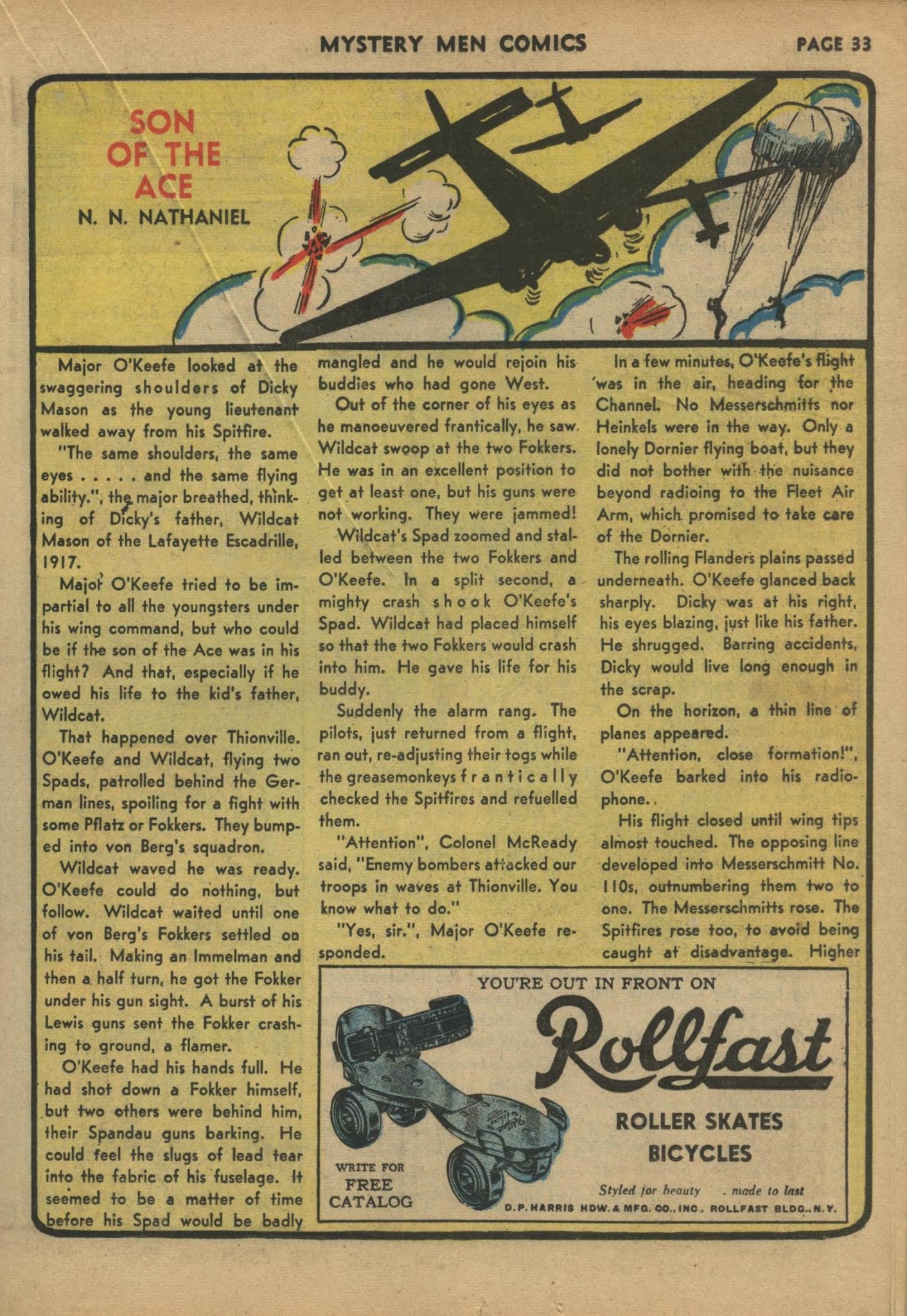 Read online Mystery Men Comics comic -  Issue #17 - 35