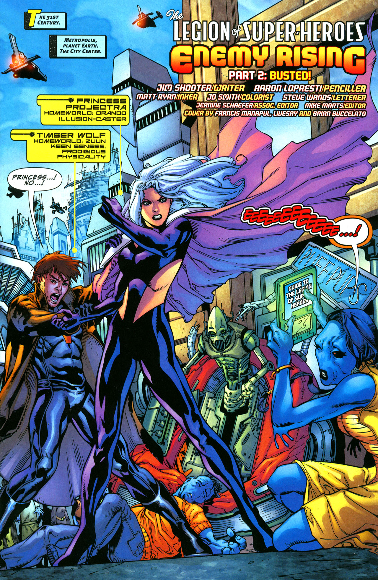 Read online Legion of Super-Heroes (2005) comic -  Issue #41 - 2