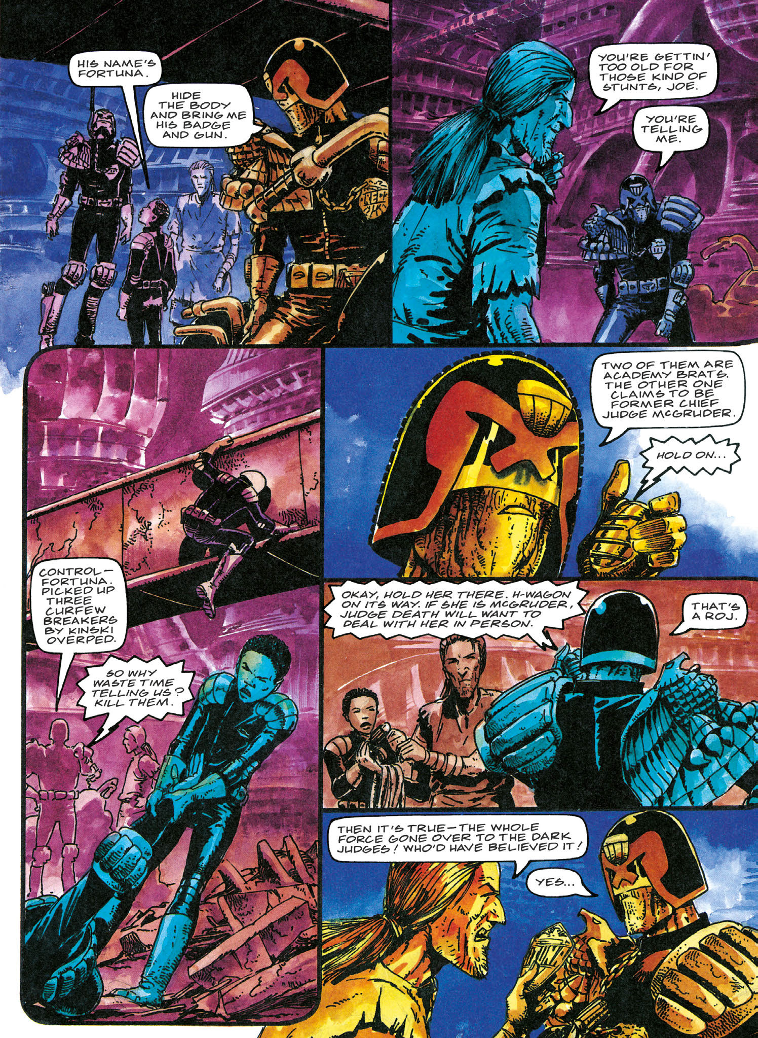 Read online Essential Judge Dredd: Necropolis comic -  Issue # TPB (Part 2) - 76