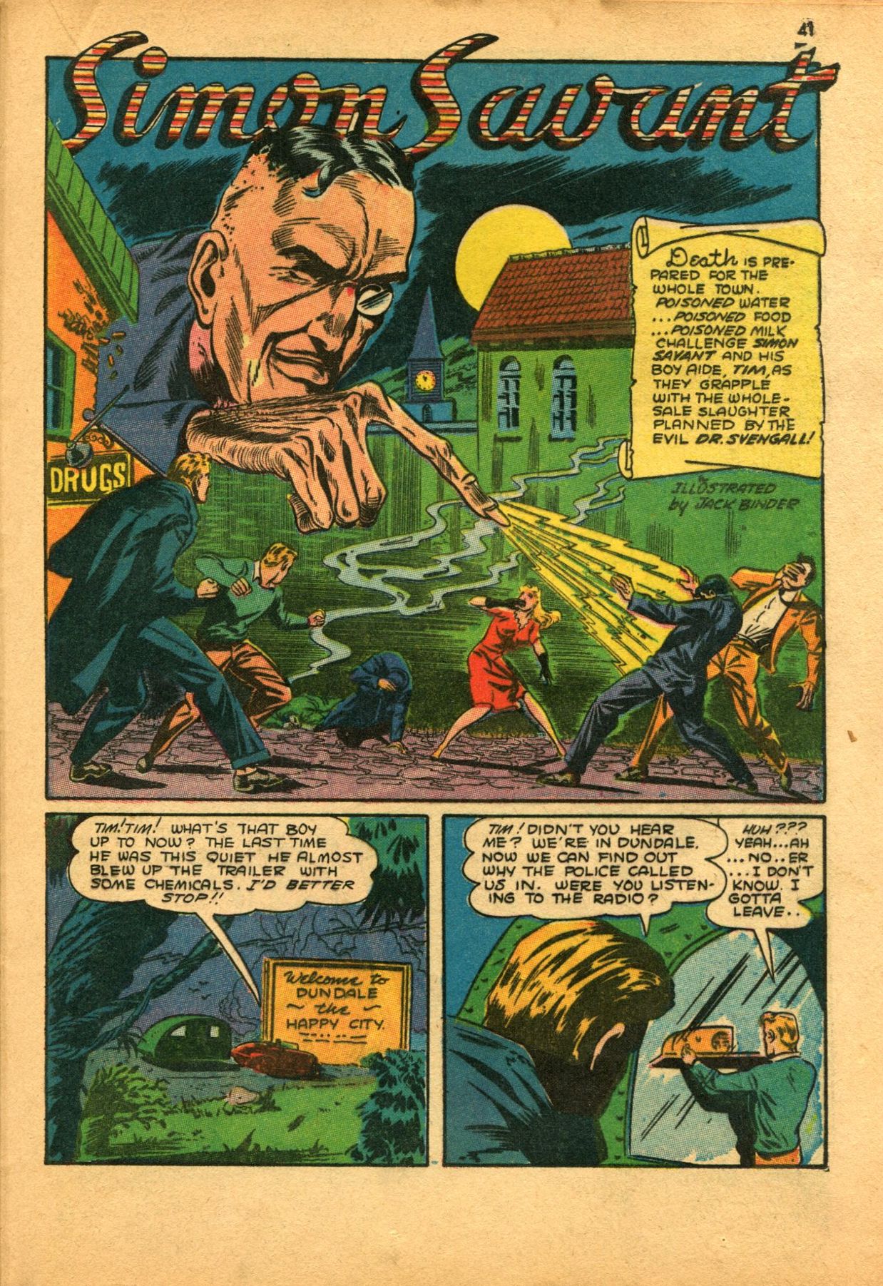 Read online Super-Magician Comics comic -  Issue #11 - 41