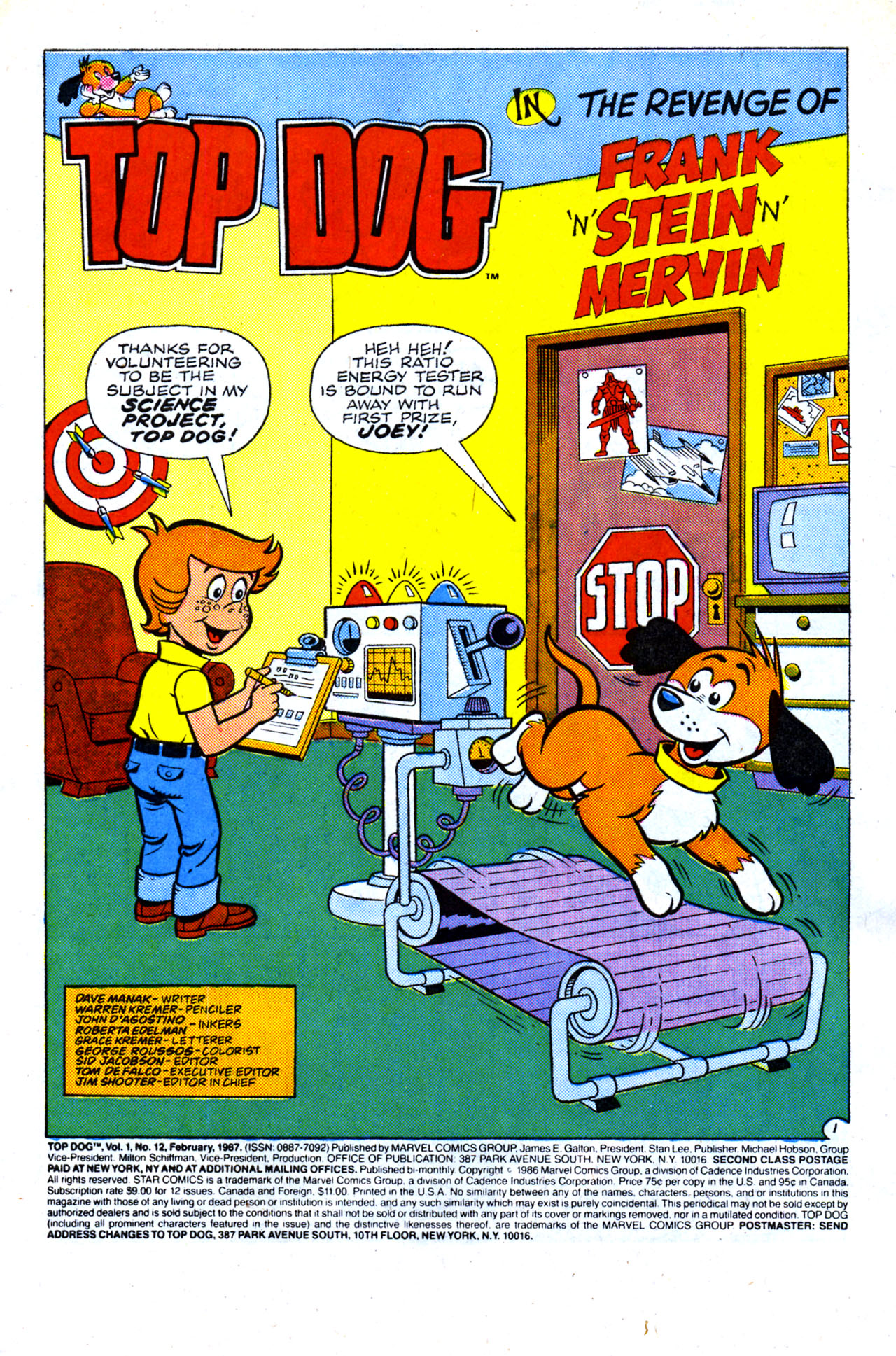 Read online Top Dog comic -  Issue #12 - 3