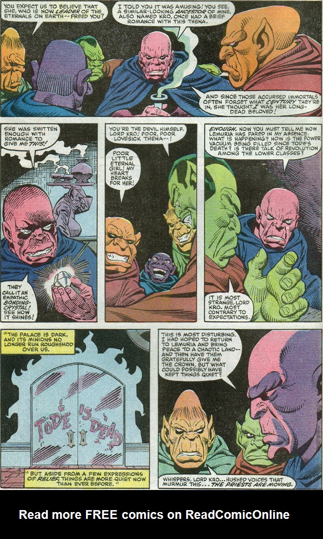 Read online Eternals (1985) comic -  Issue #2 - 5