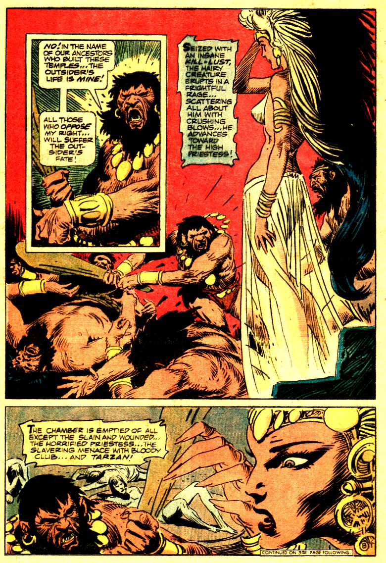 Read online Tarzan (1972) comic -  Issue #222 - 10