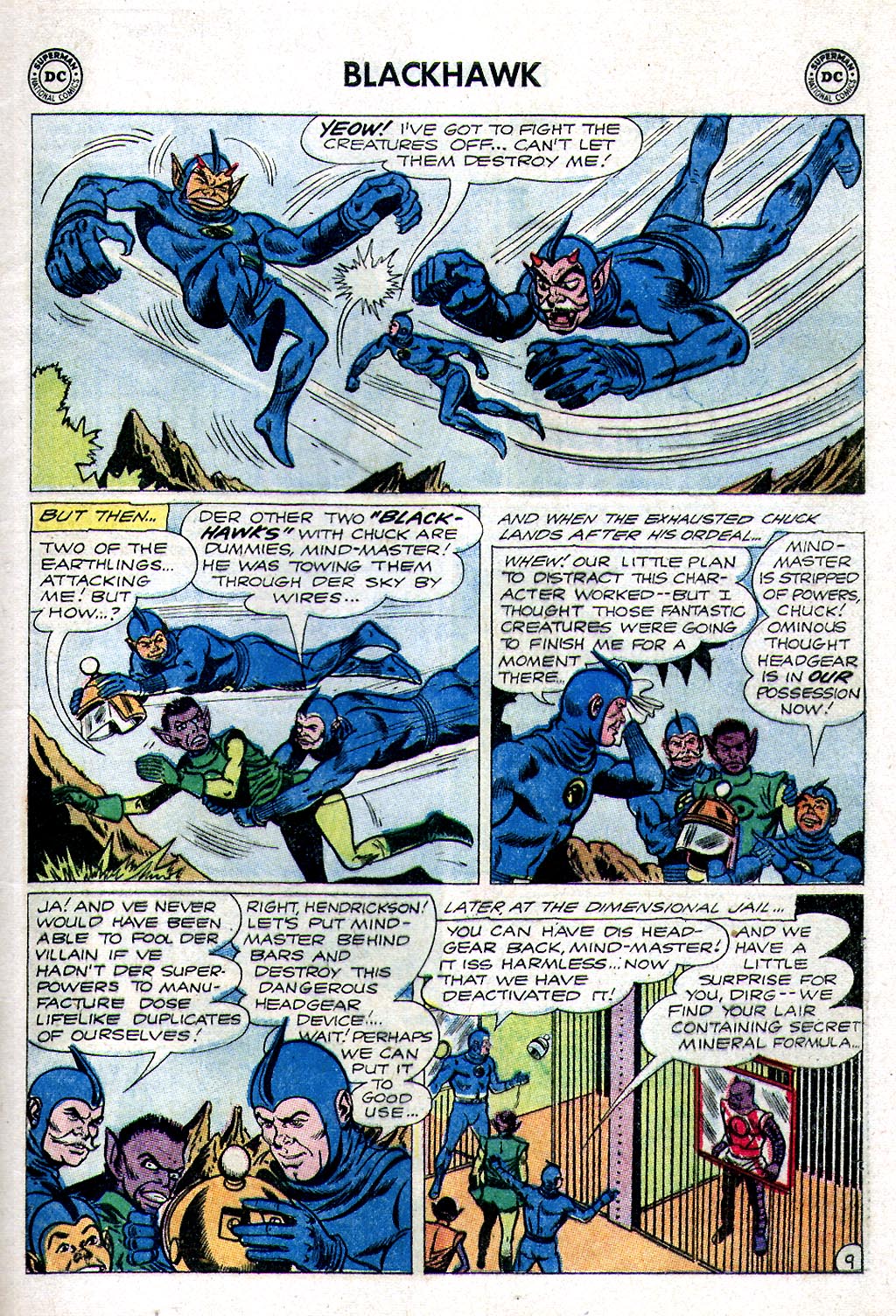 Read online Blackhawk (1957) comic -  Issue #186 - 13