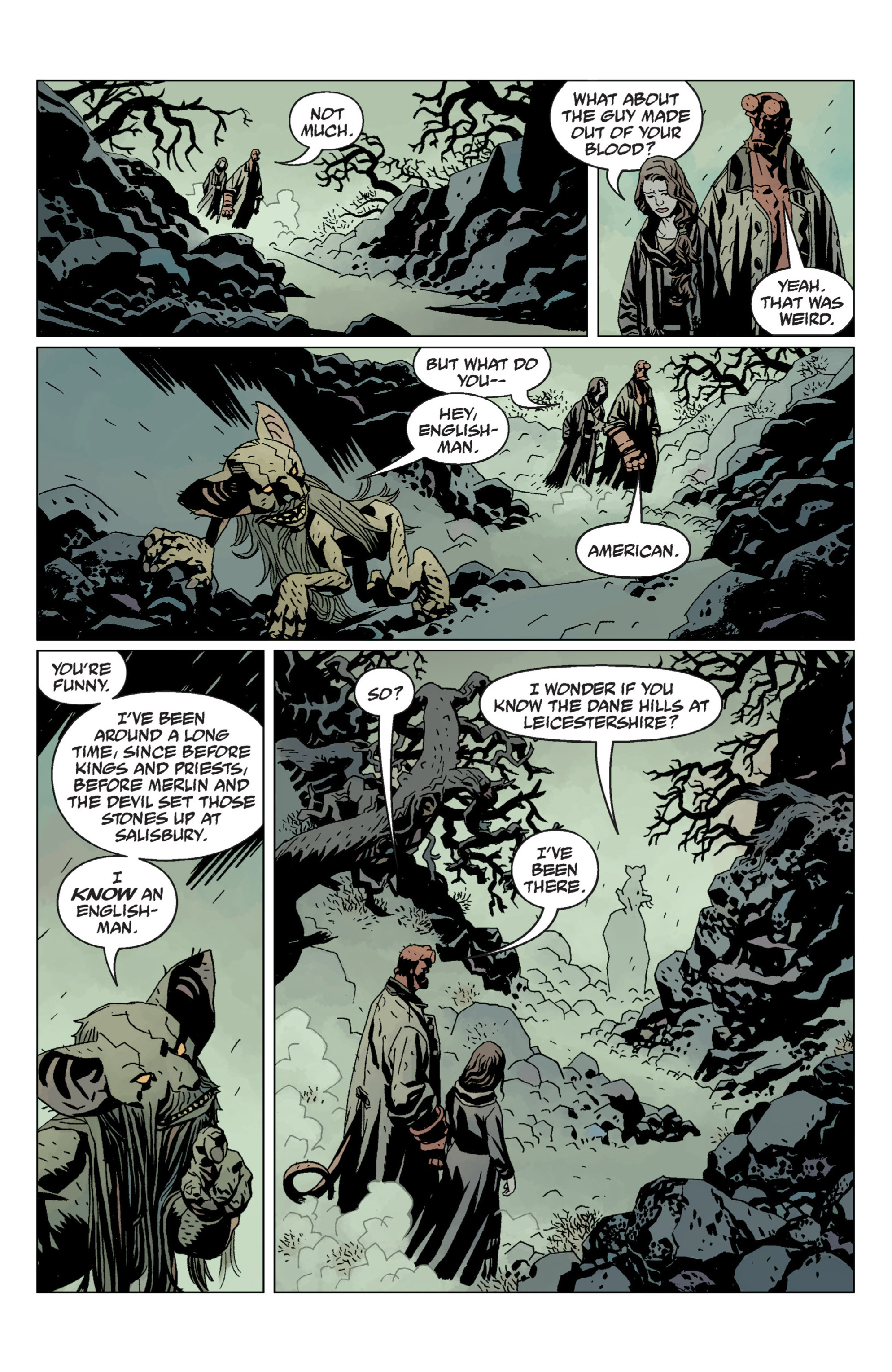 Read online Hellboy comic -  Issue #9 - 83